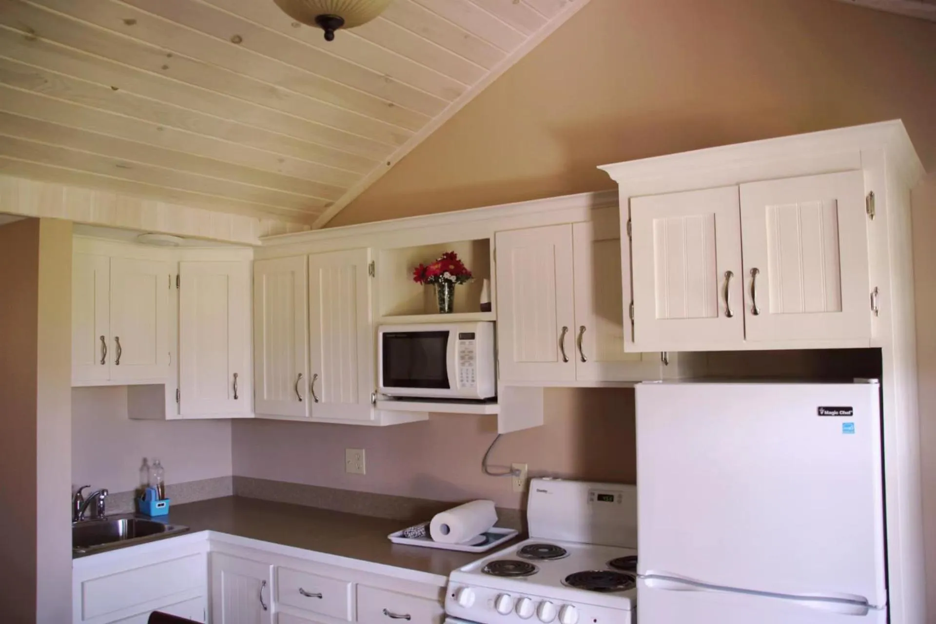 Kitchen or kitchenette in Rustico Acres Cottages
