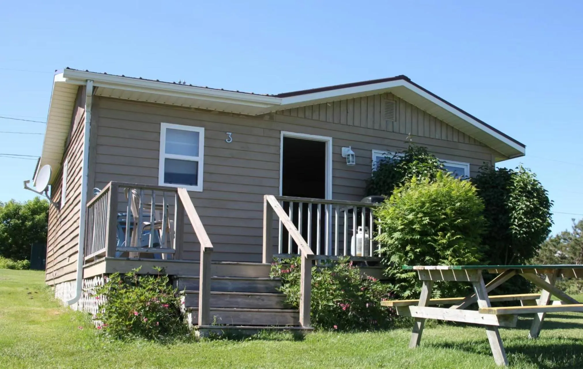 Lobby or reception in Rustico Acres Cottages