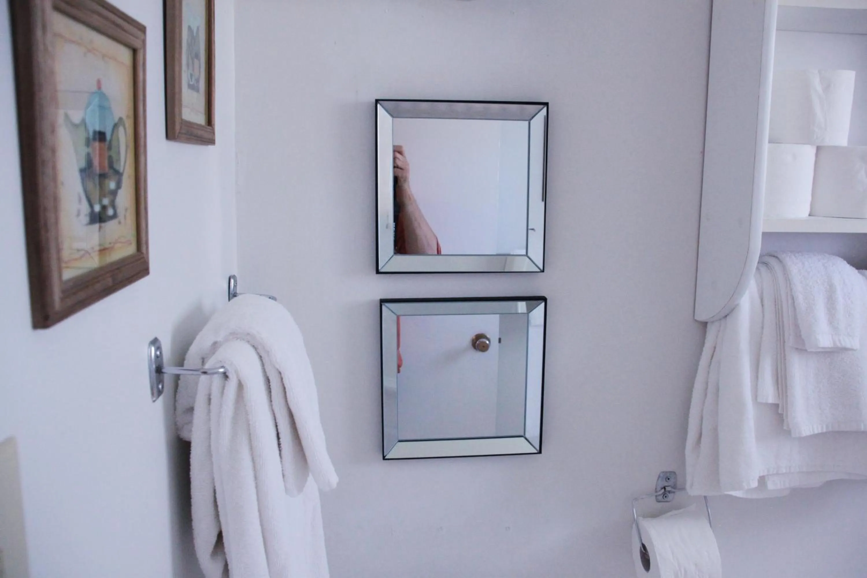 Shower in Rustico Acres Cottages