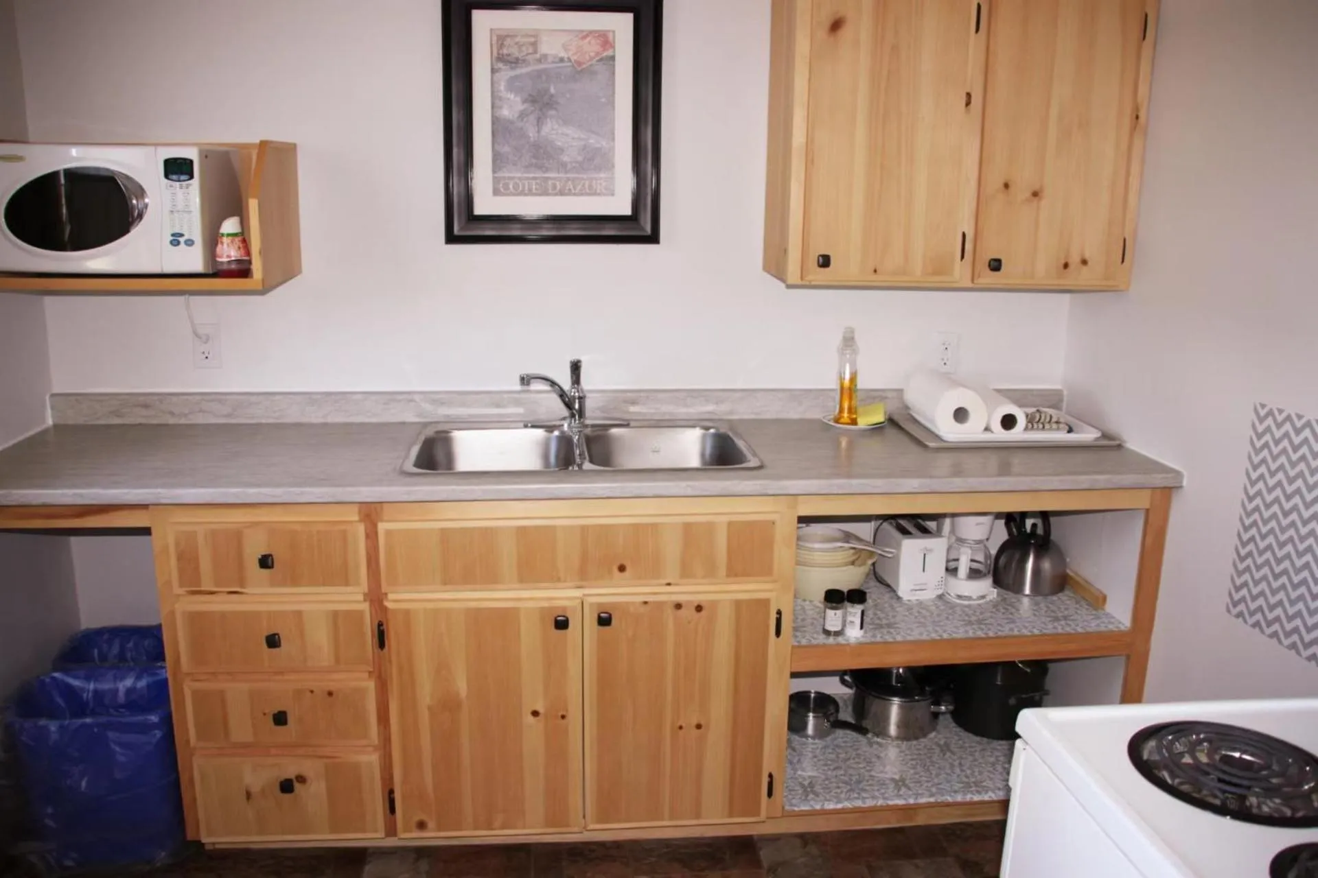 Kitchen or kitchenette in Rustico Acres Cottages