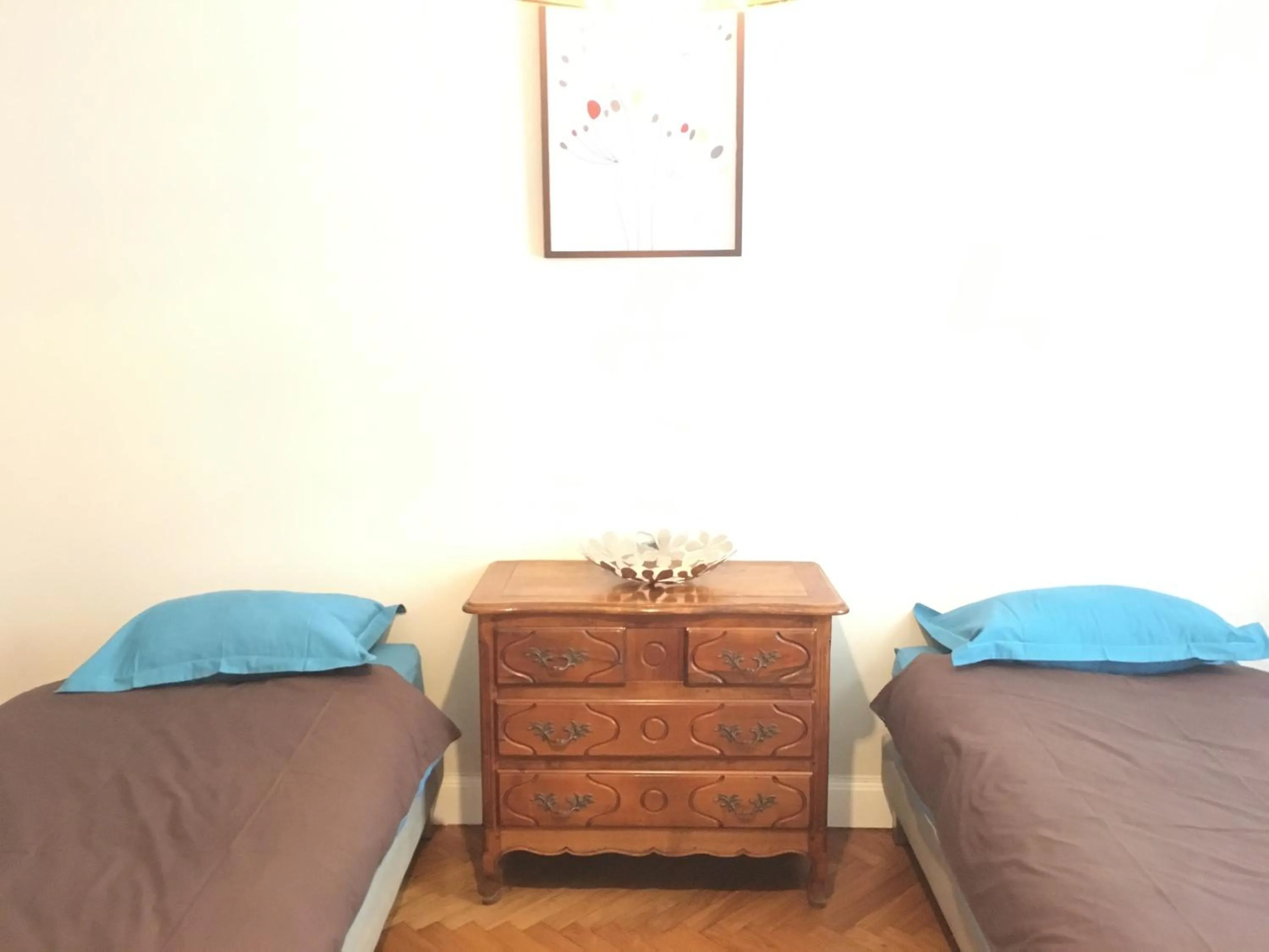 Bed in Palais Haydee