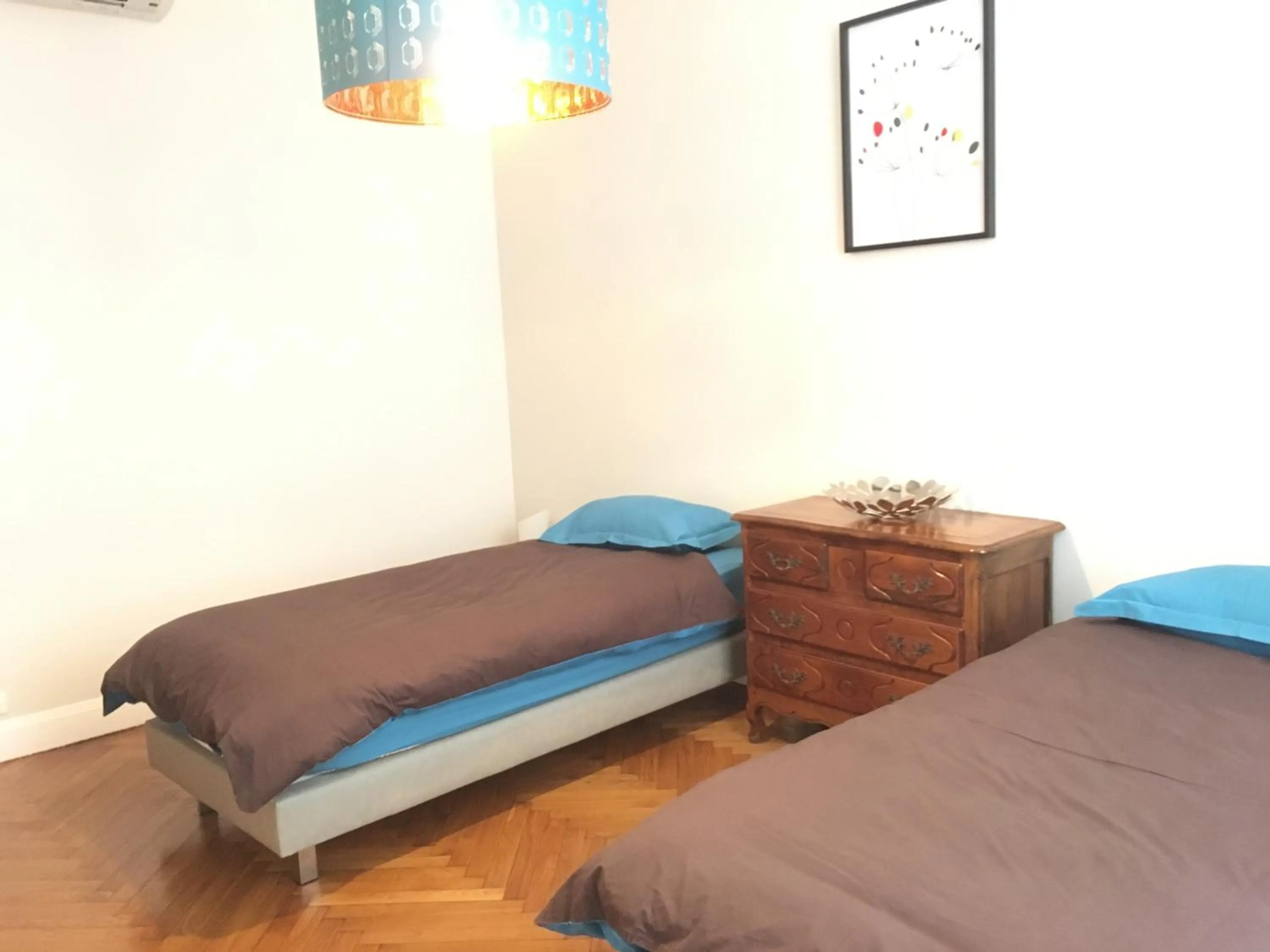 Bed in Palais Haydee