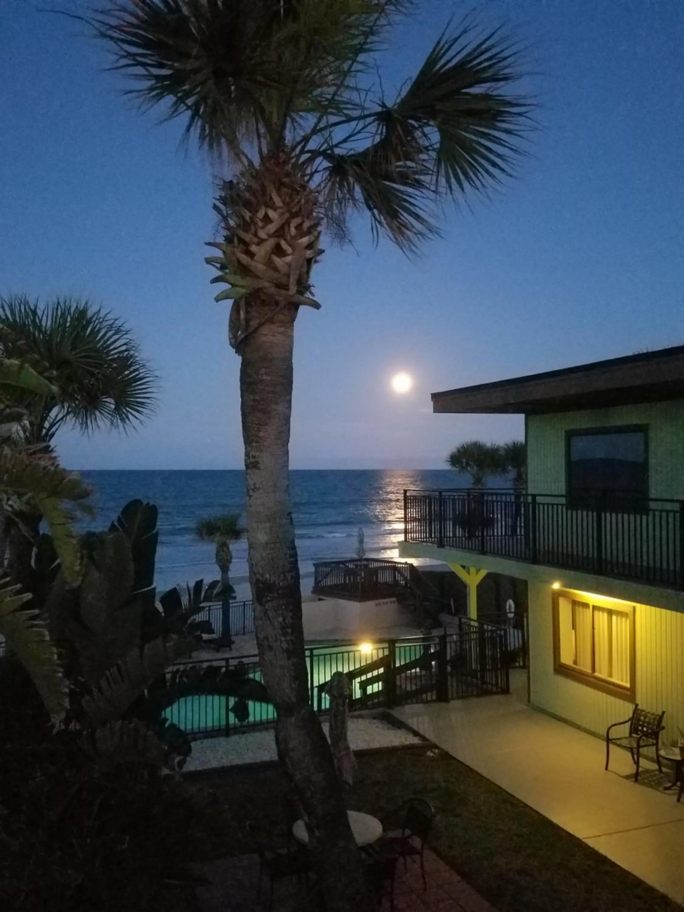 Night in Organic Beach Retreat