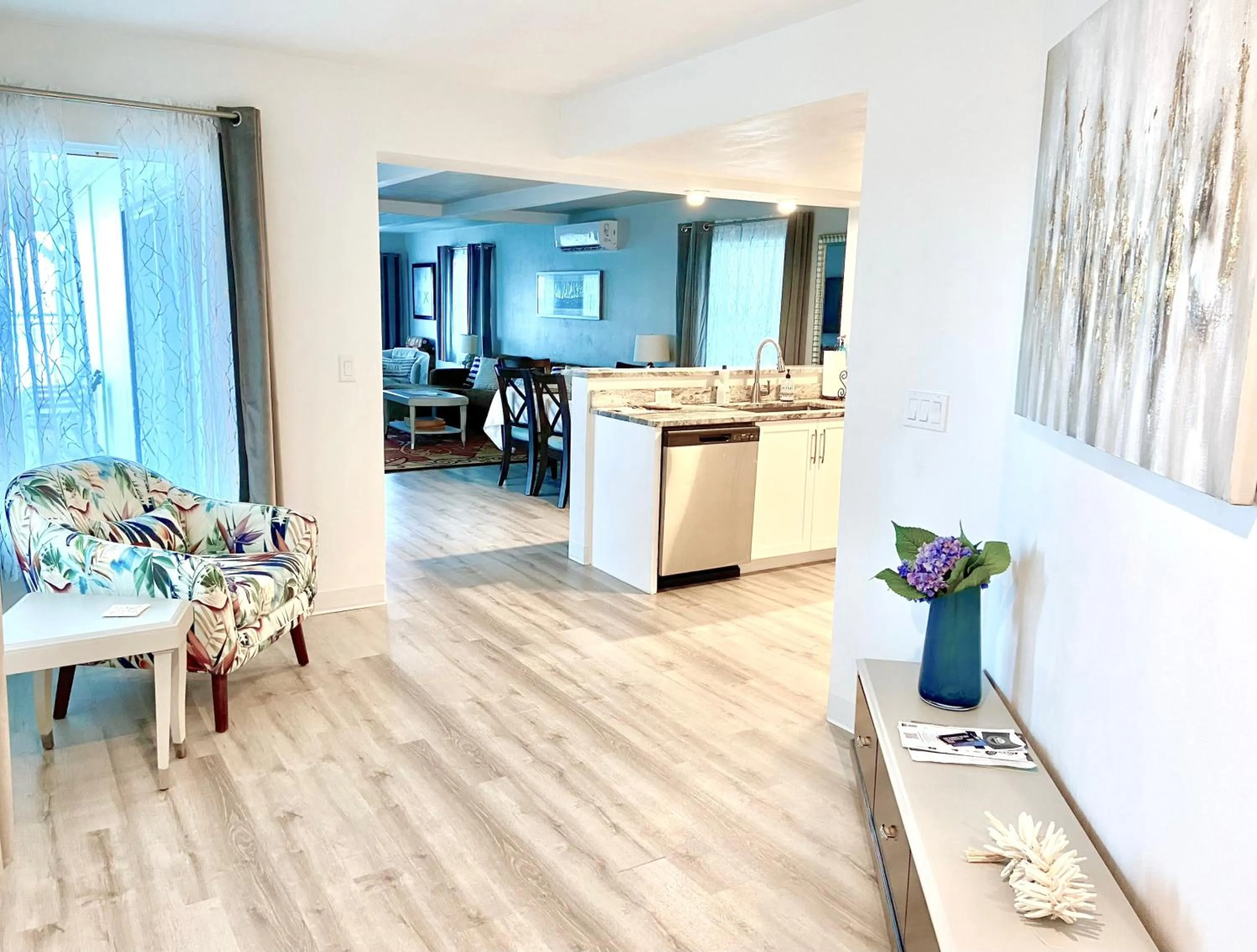 Seating area in Organic Beach Retreat