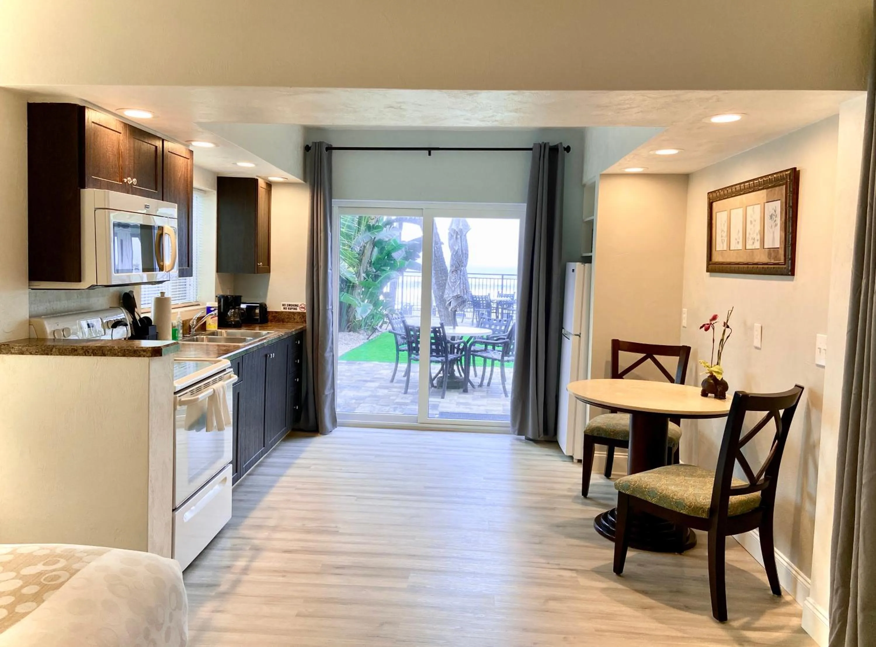kitchen in Organic Beach Retreat