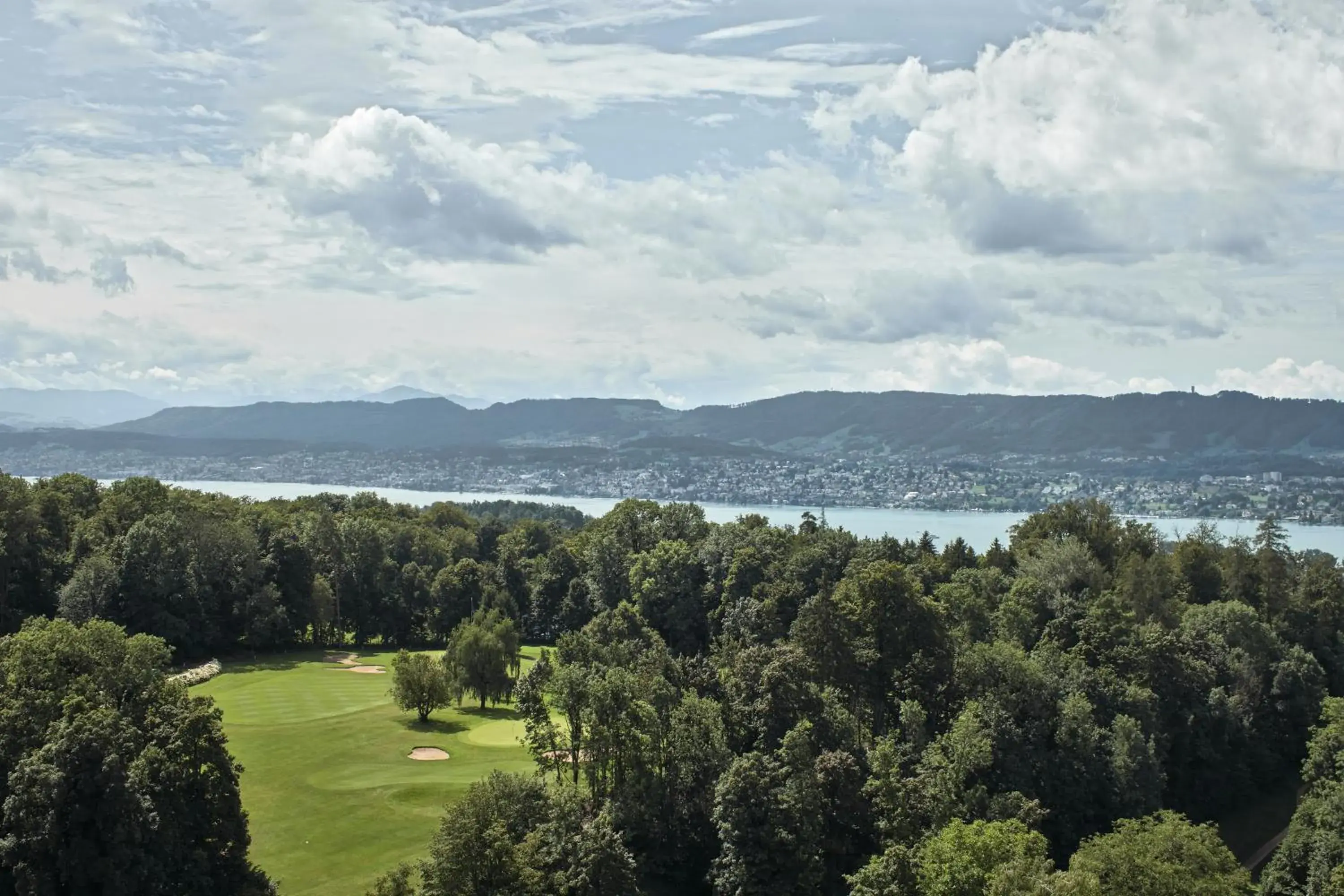 Lake view in The Dolder Grand - City and Spa Resort Zurich Lake view in The Dolder Grand - City and Spa Resort Zurich