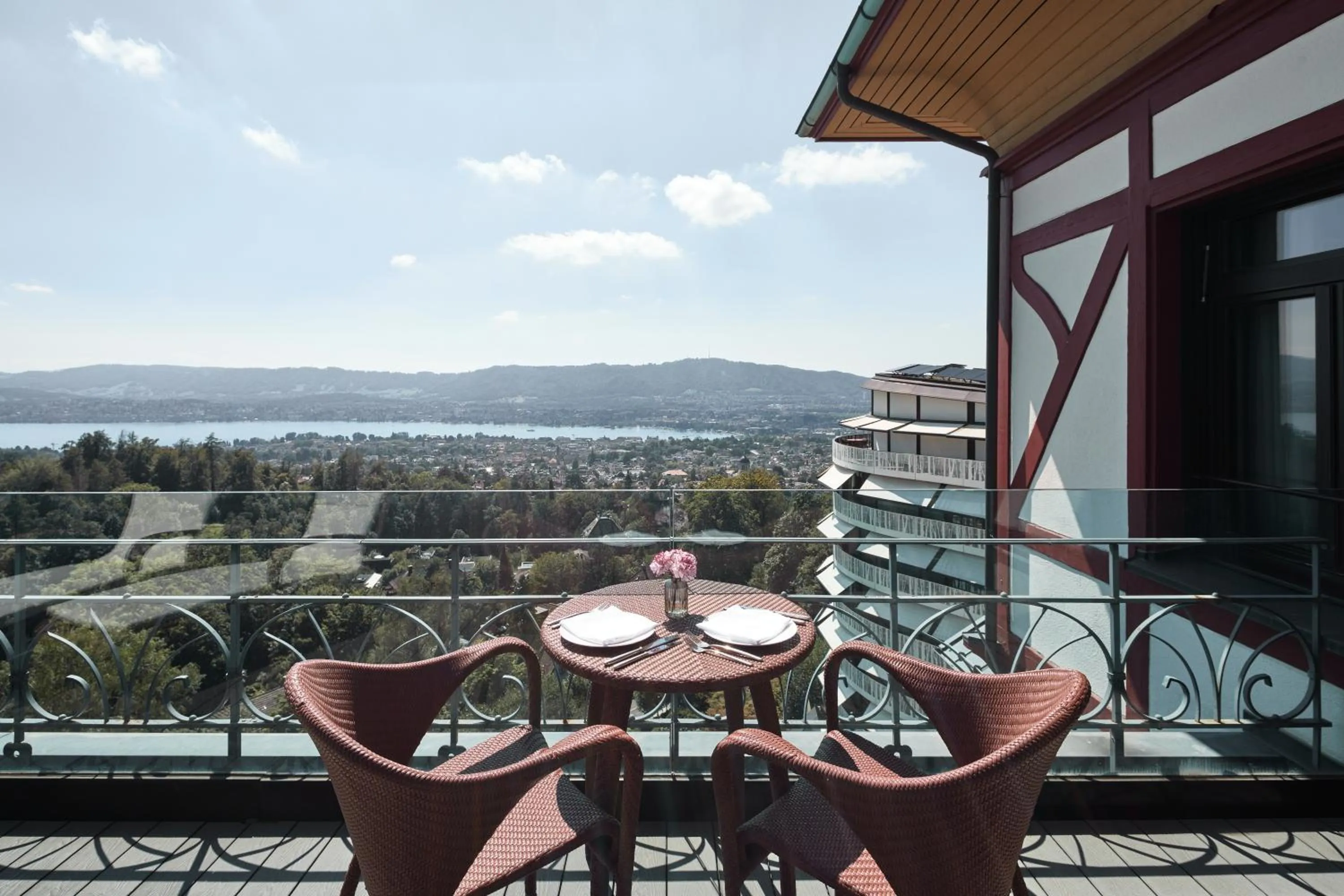 Balcony/Terrace in The Dolder Grand - City and Spa Resort Zurich