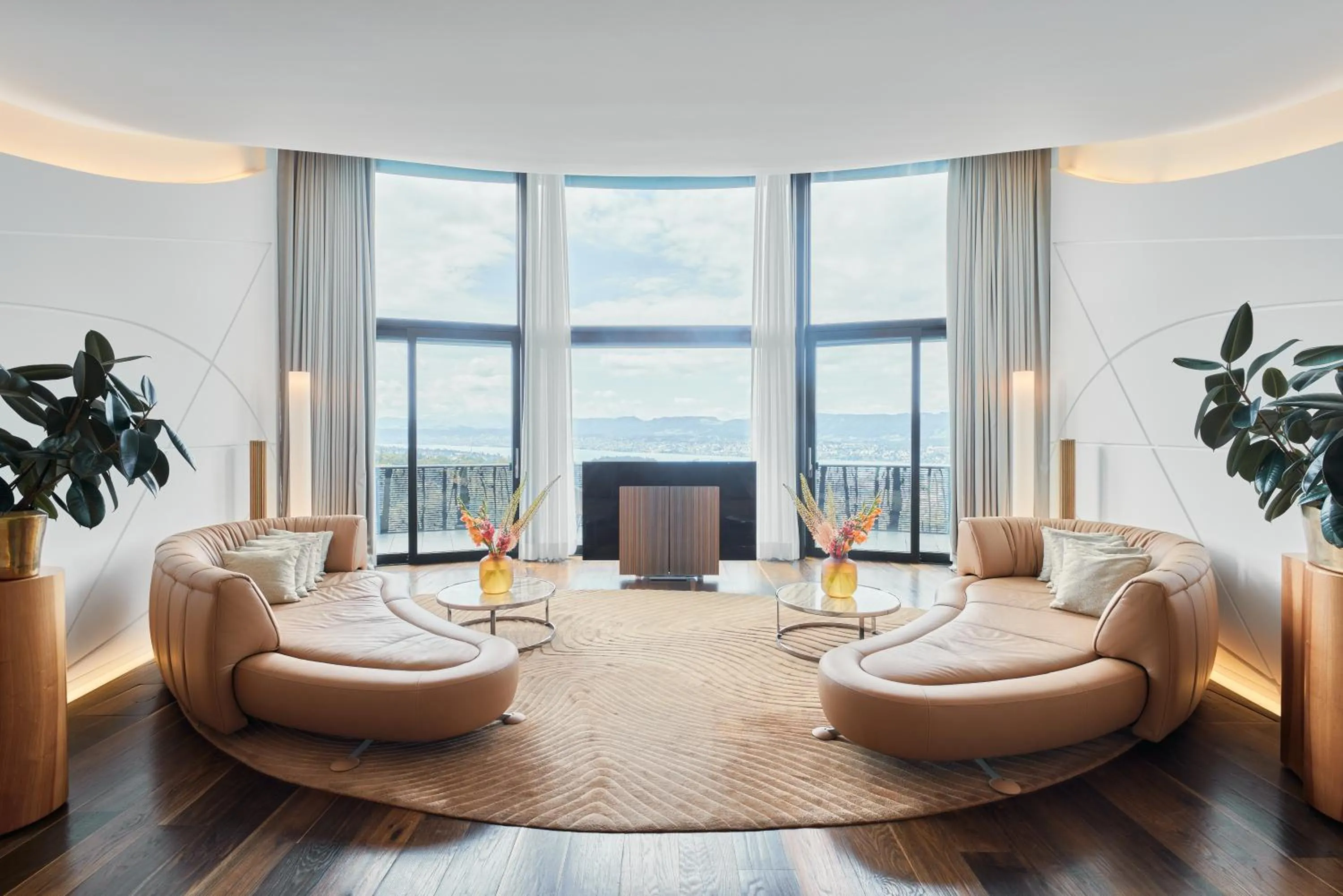 Living room in The Dolder Grand - City and Spa Resort Zurich