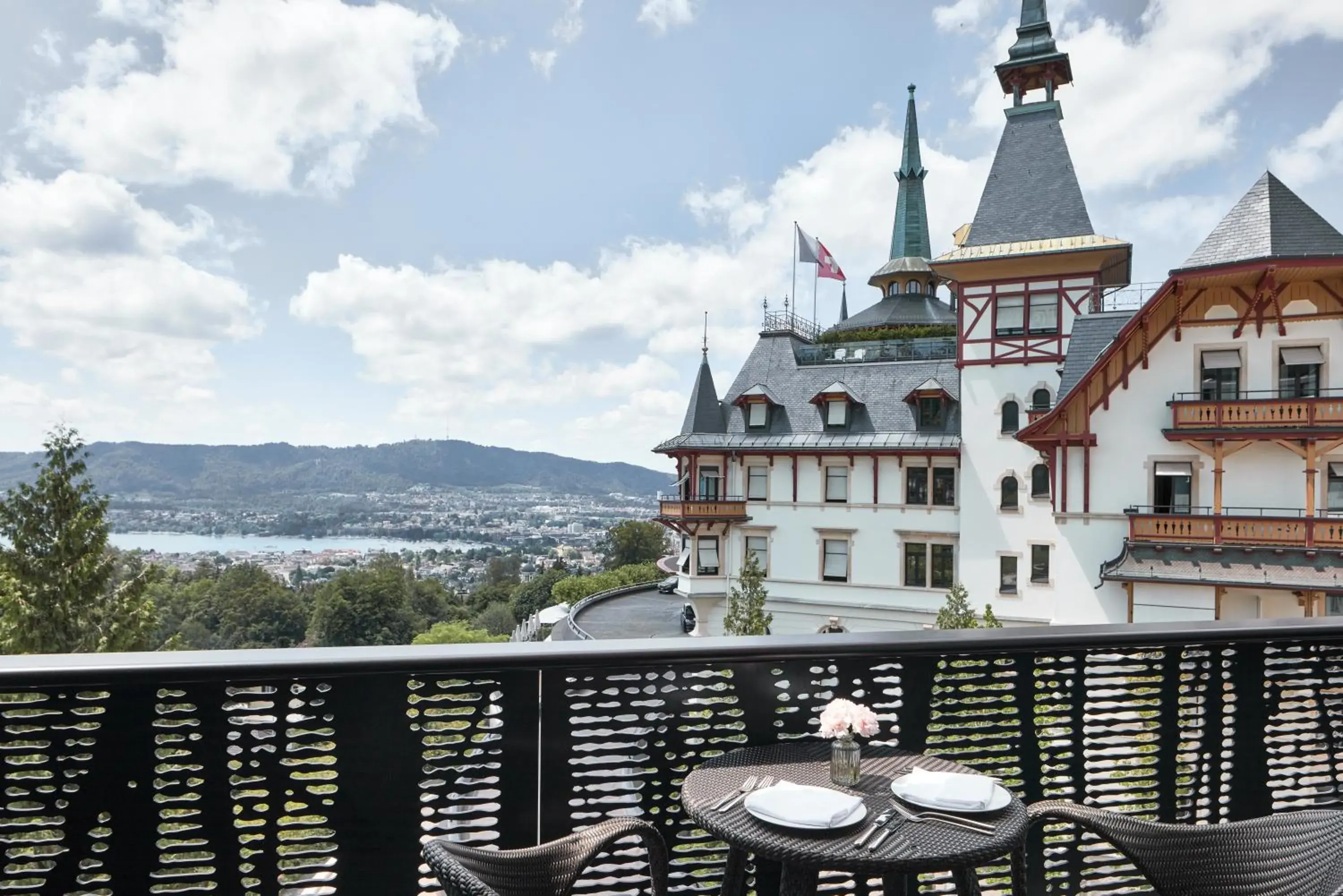 Property building in The Dolder Grand - City and Spa Resort Zurich Property building in The Dolder Grand - City and Spa Resort Zurich