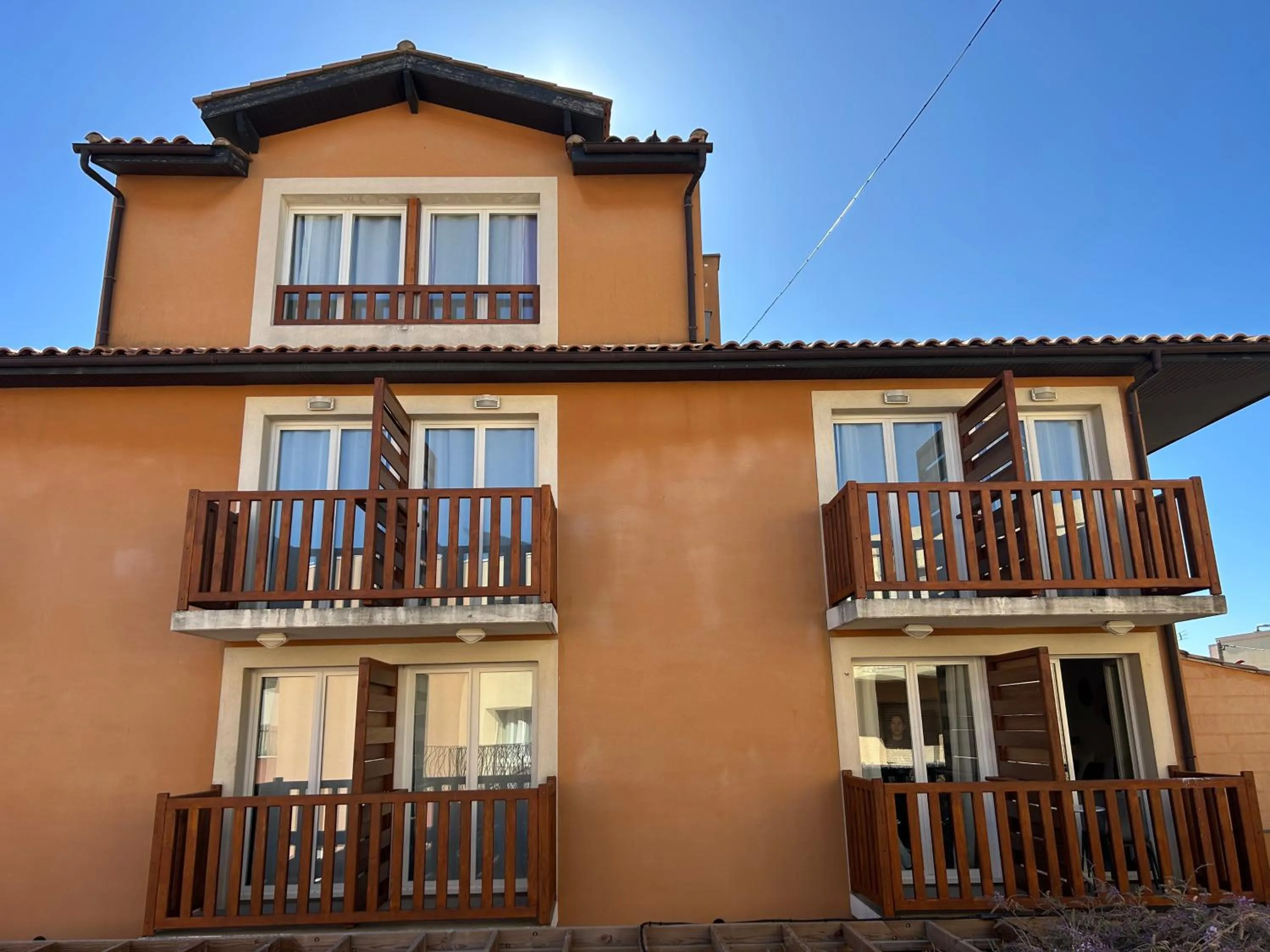 Property building in Logis Hotel De La Clape