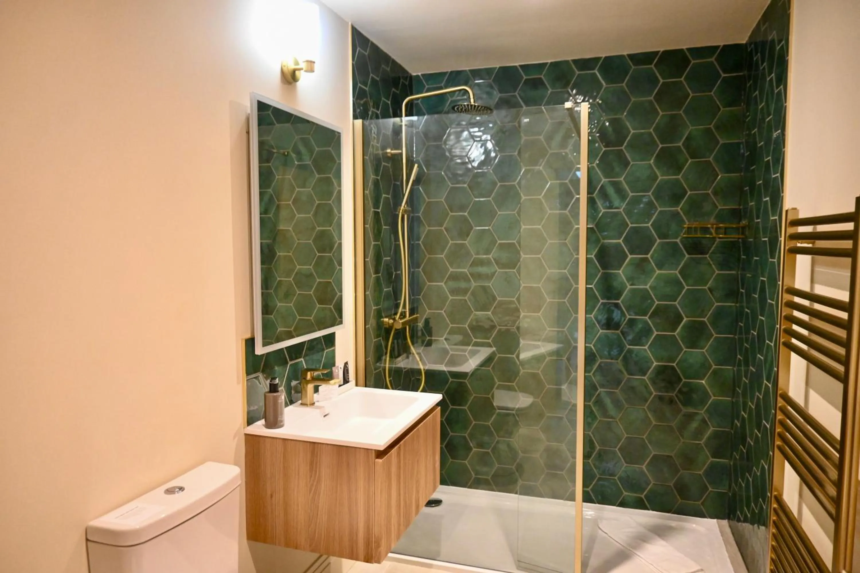 Shower in The Apple Inn