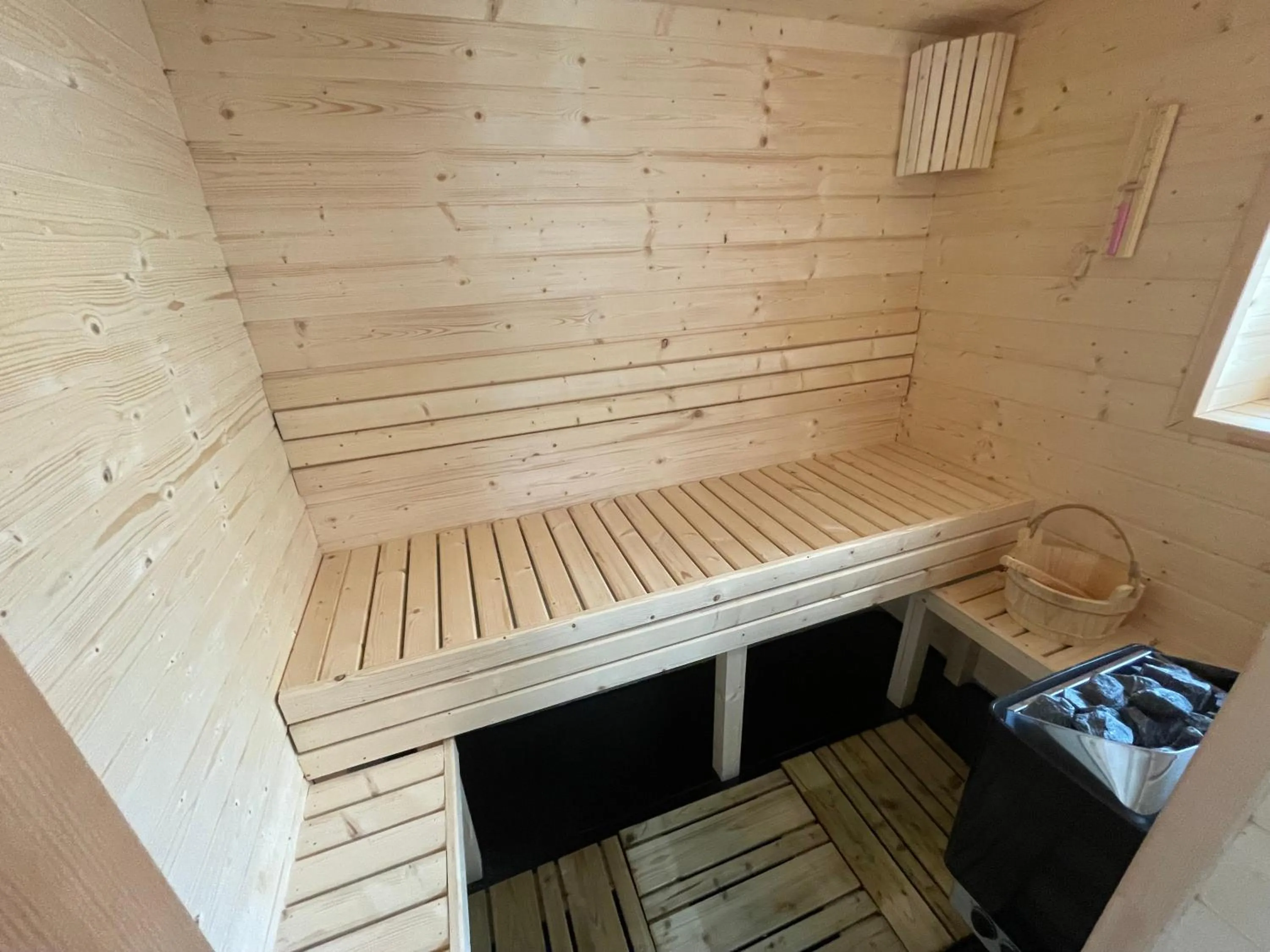 Sauna in Hotel Restaurant La Dame du Lac
