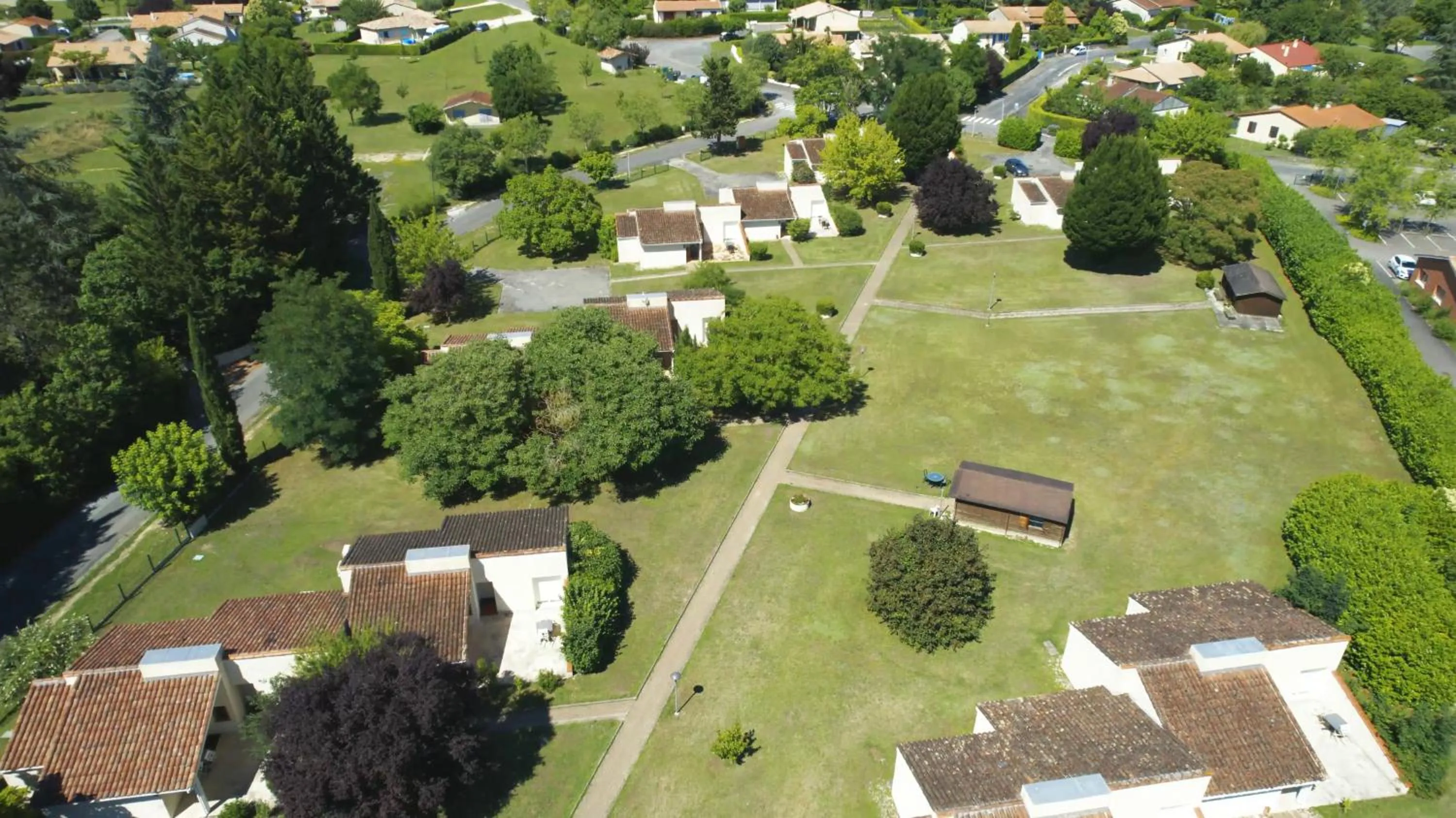 Bird's eye view in Hotel Restaurant La Dame du Lac