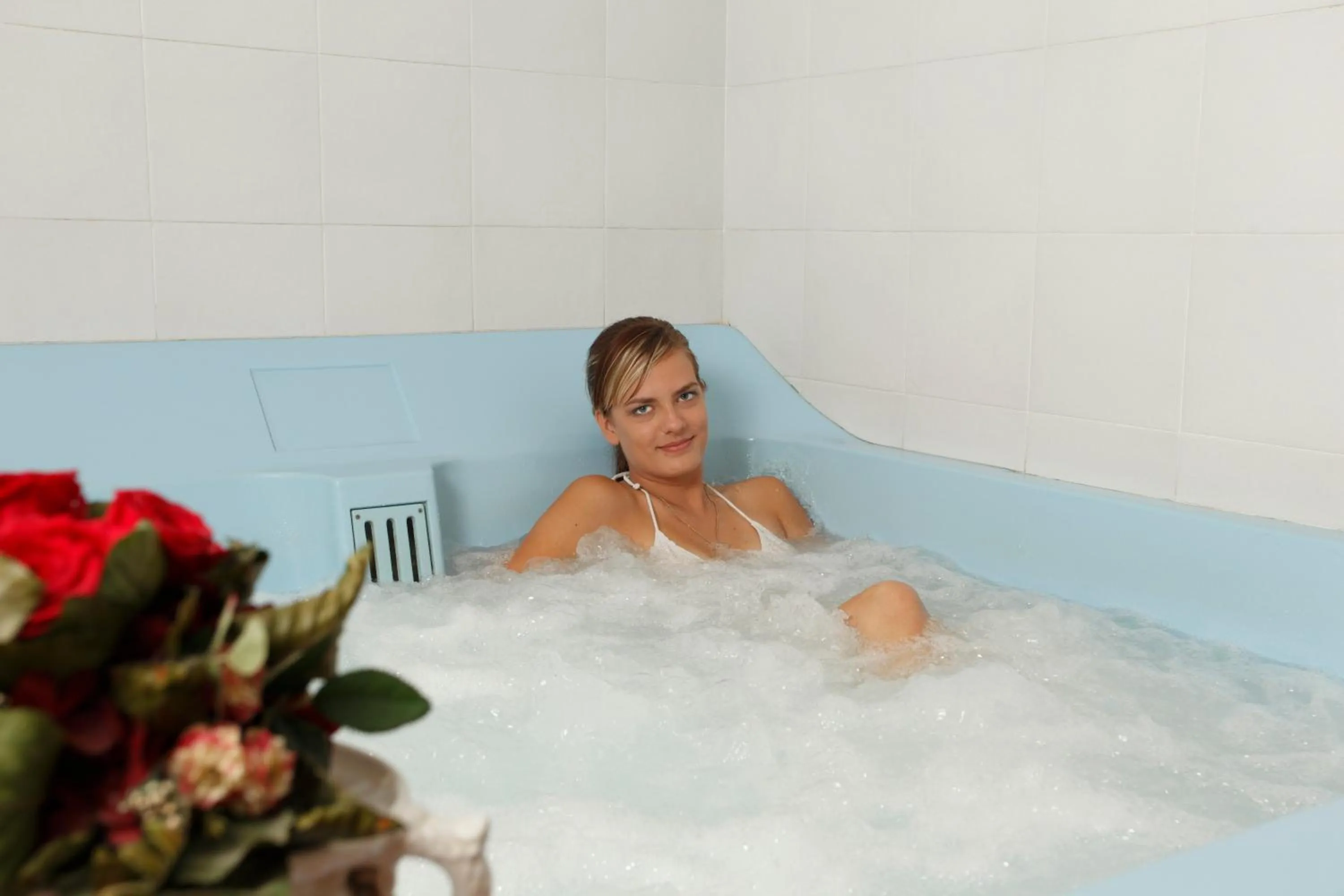 Hot Tub in Hotel Alpina