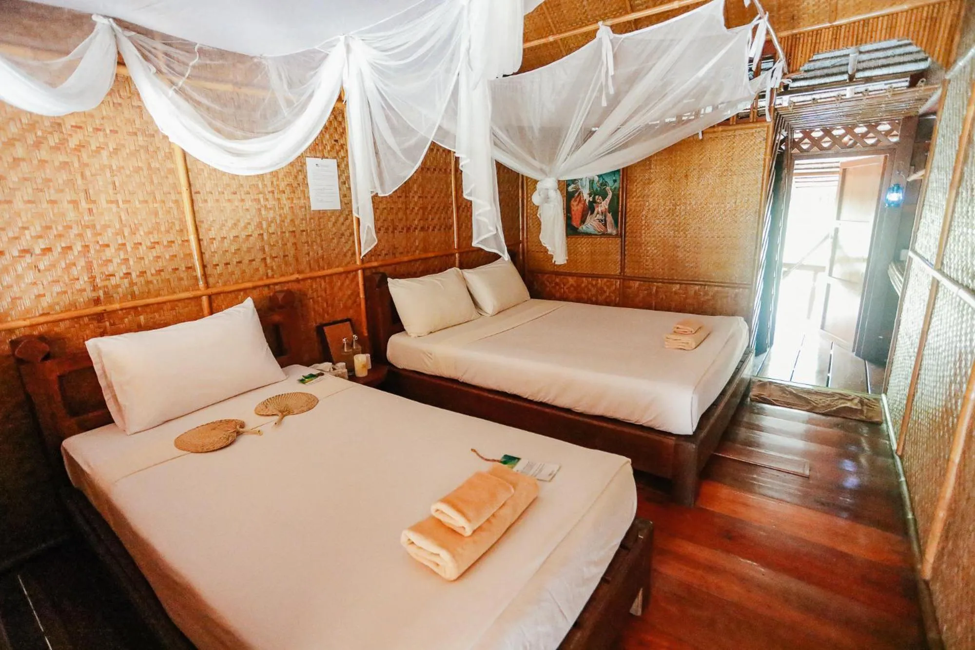 Bedroom, Bed in River Kwai Jungle Rafts