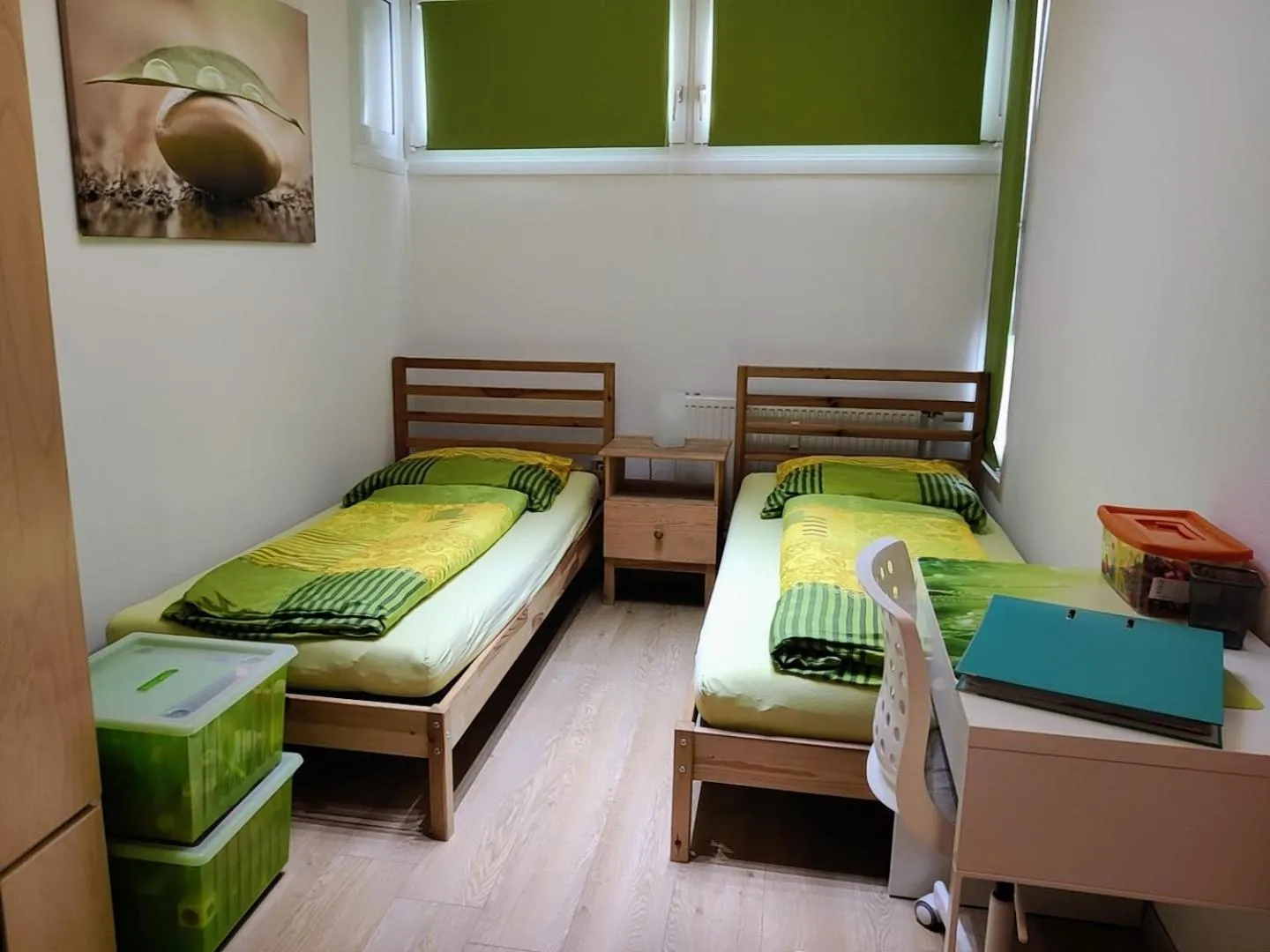 Bedroom, Bed in 80 qm Apartment Alessia Nürnberg