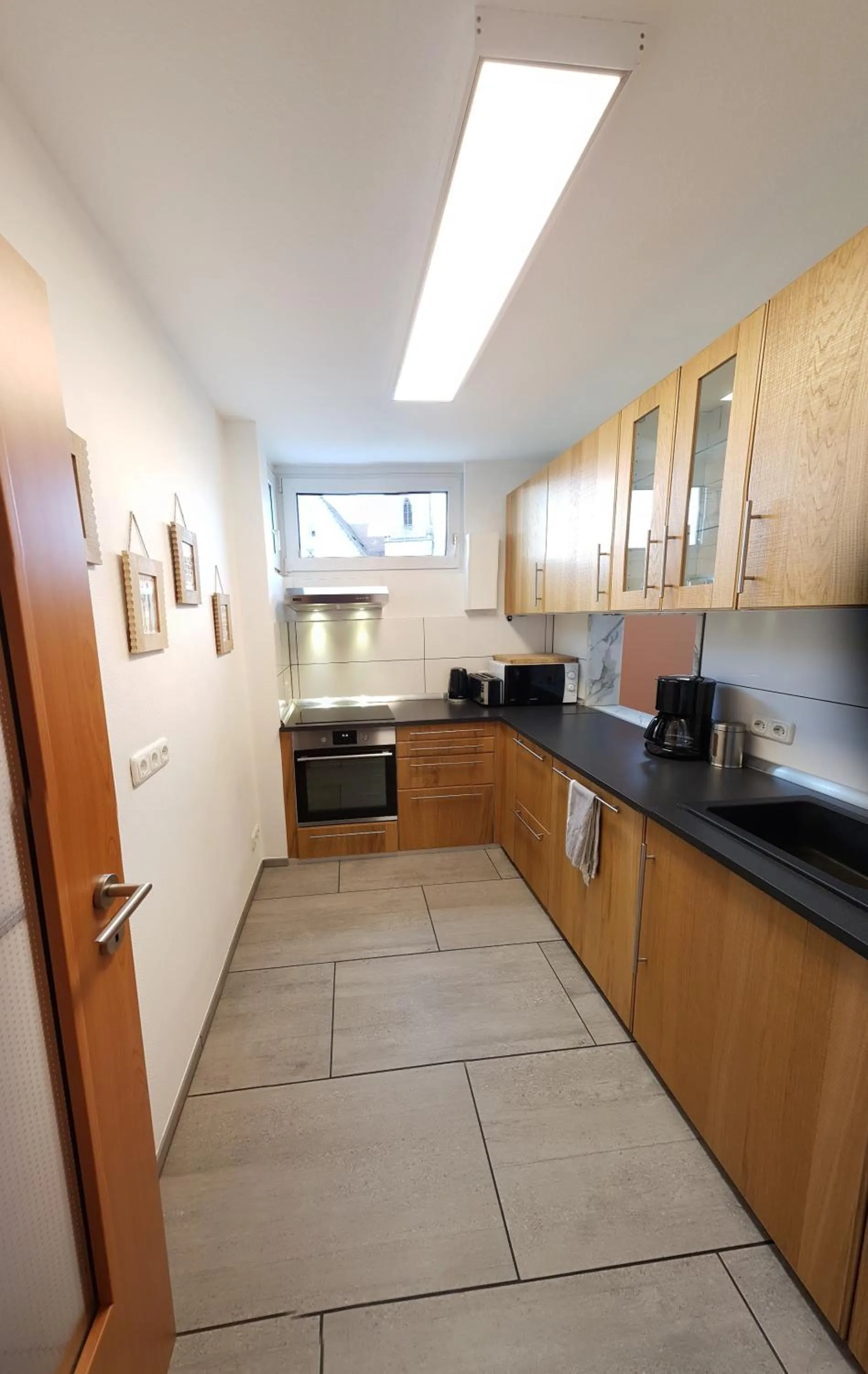 Kitchen or kitchenette in 80 qm Apartment Alessia Nürnberg