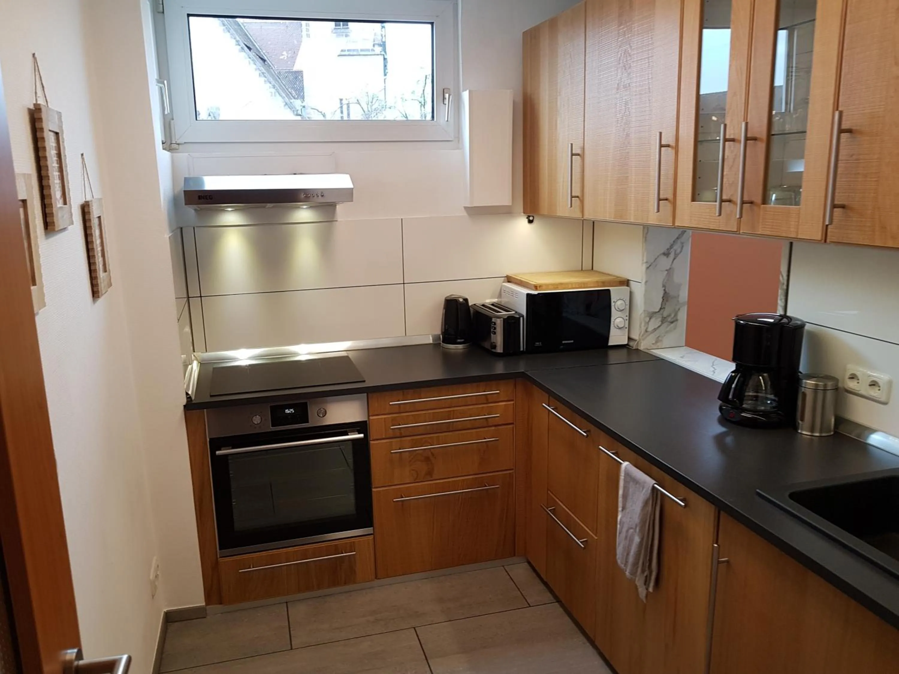 Kitchen or kitchenette in 80 qm Apartment Alessia Nürnberg
