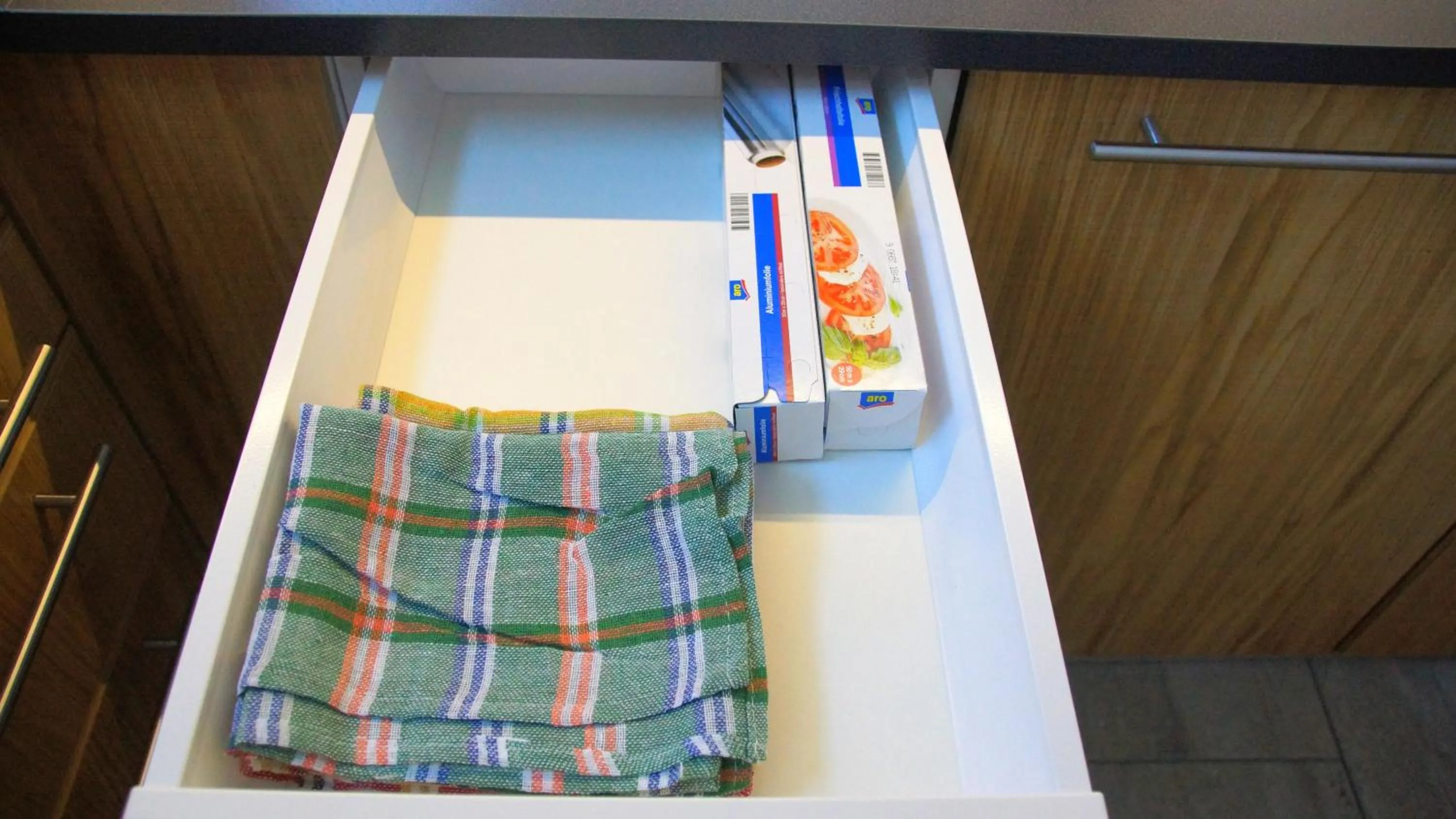 Kitchen or kitchenette, Bed in 80 qm Apartment Alessia Nürnberg