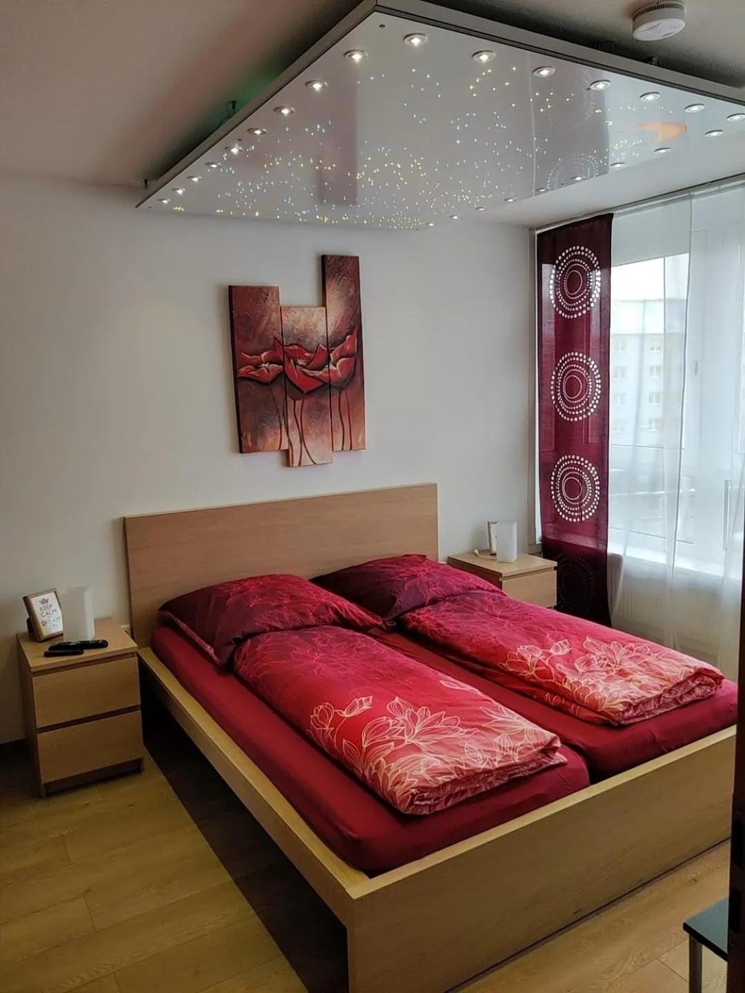 Bedroom, Bed in 80 qm Apartment Alessia Nürnberg
