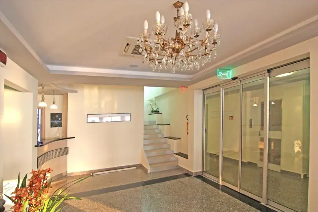 Lobby or reception in Hotel Cosmomare Lobby or reception in Hotel Cosmomare