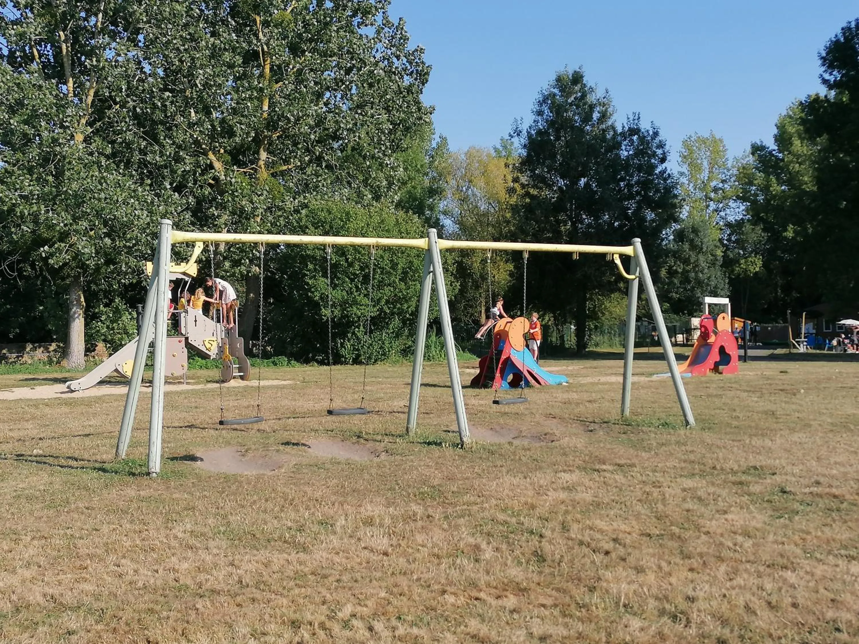 Children play ground in Terres de France - Moncontour Active Park