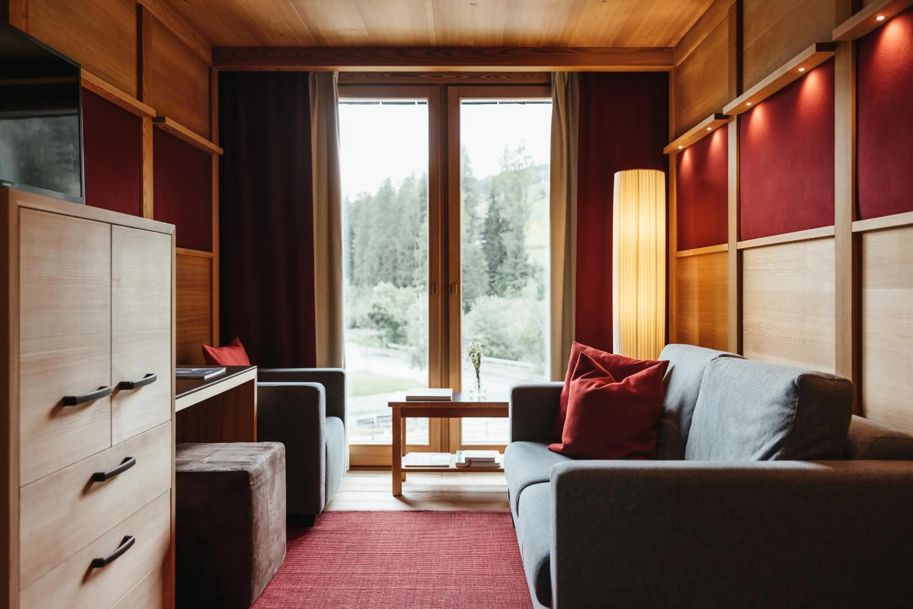 Living room in Lagació Hotel Mountain Residence