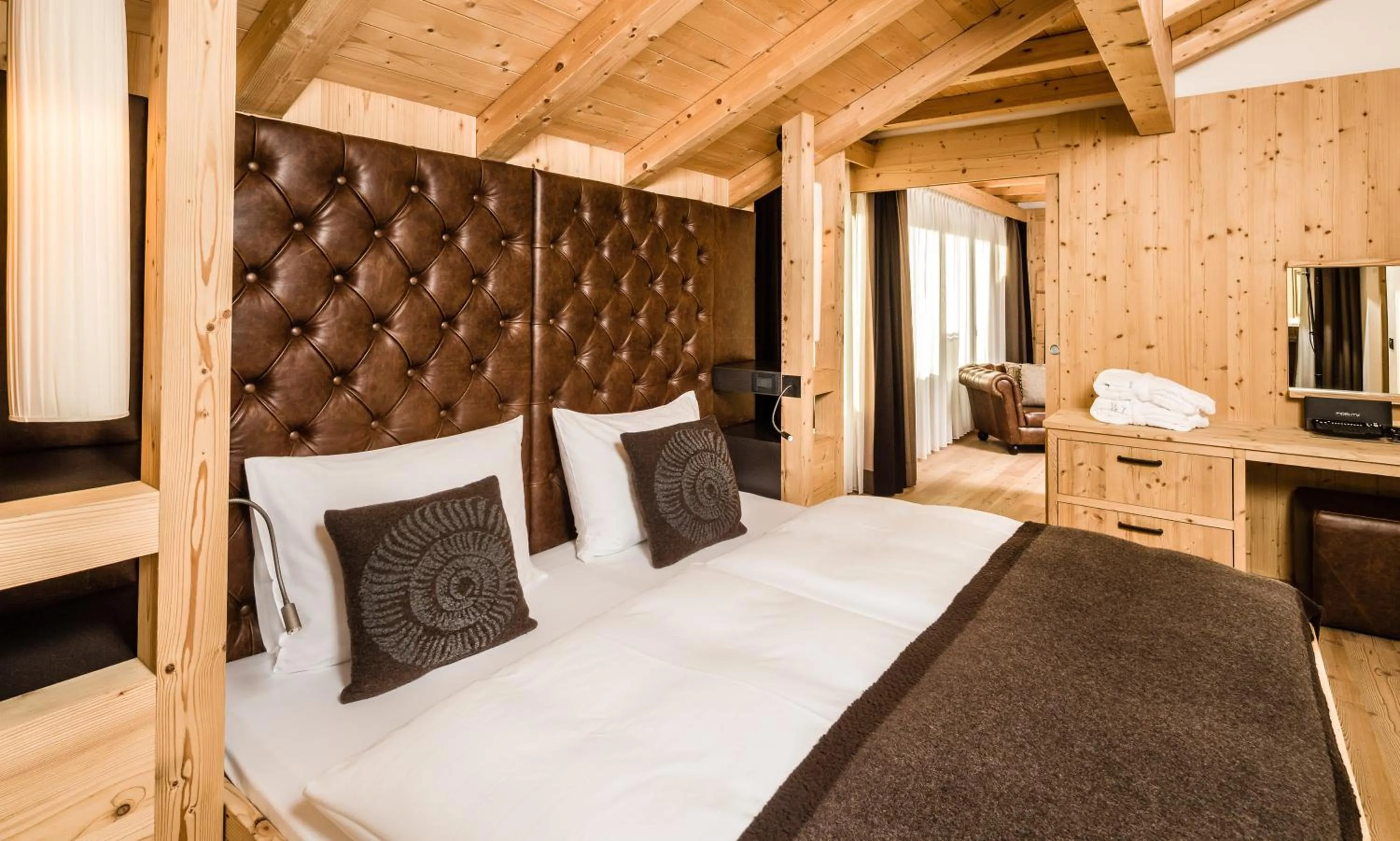 Bed in Lagació Hotel Mountain Residence