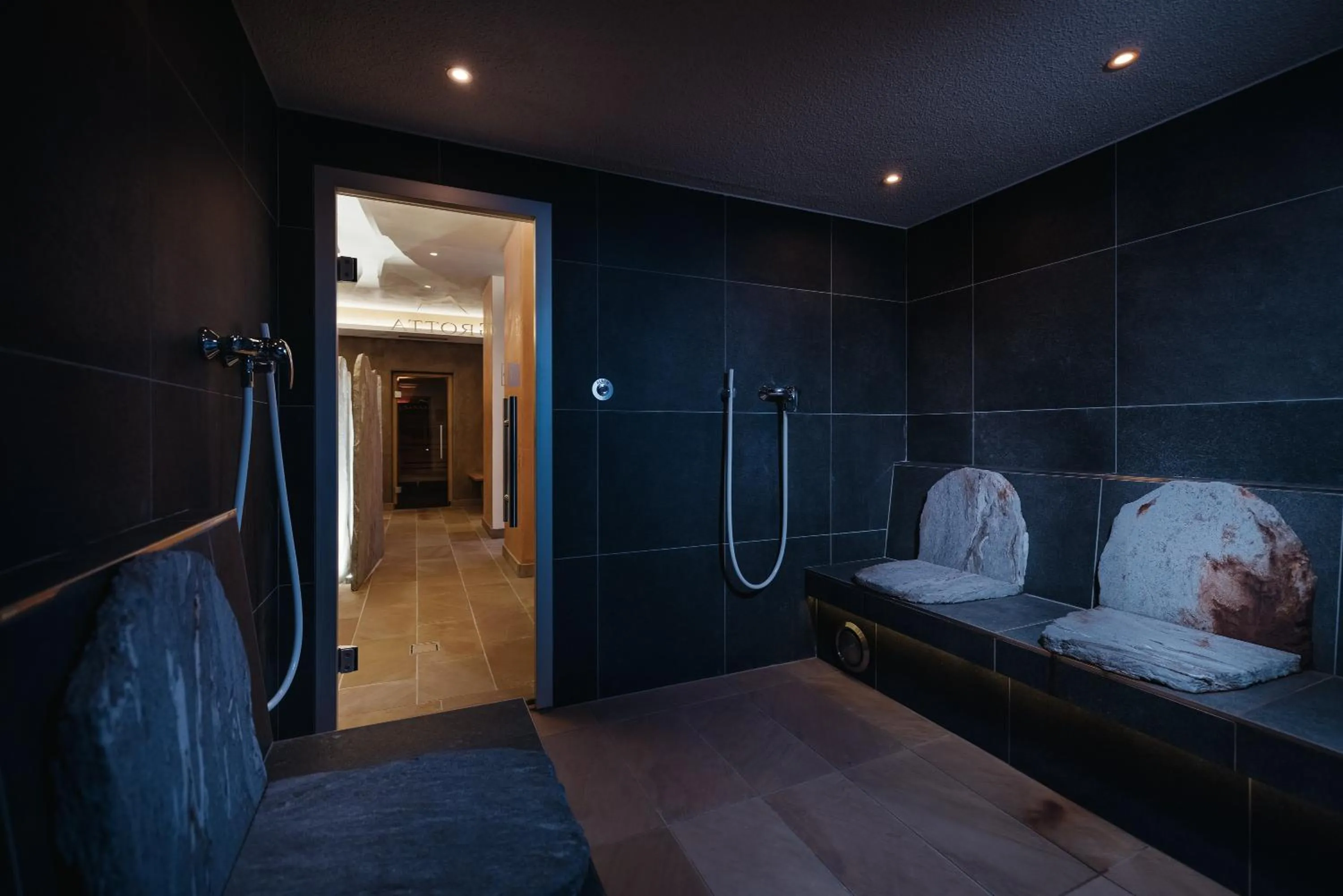 Sauna in Lagació Hotel Mountain Residence