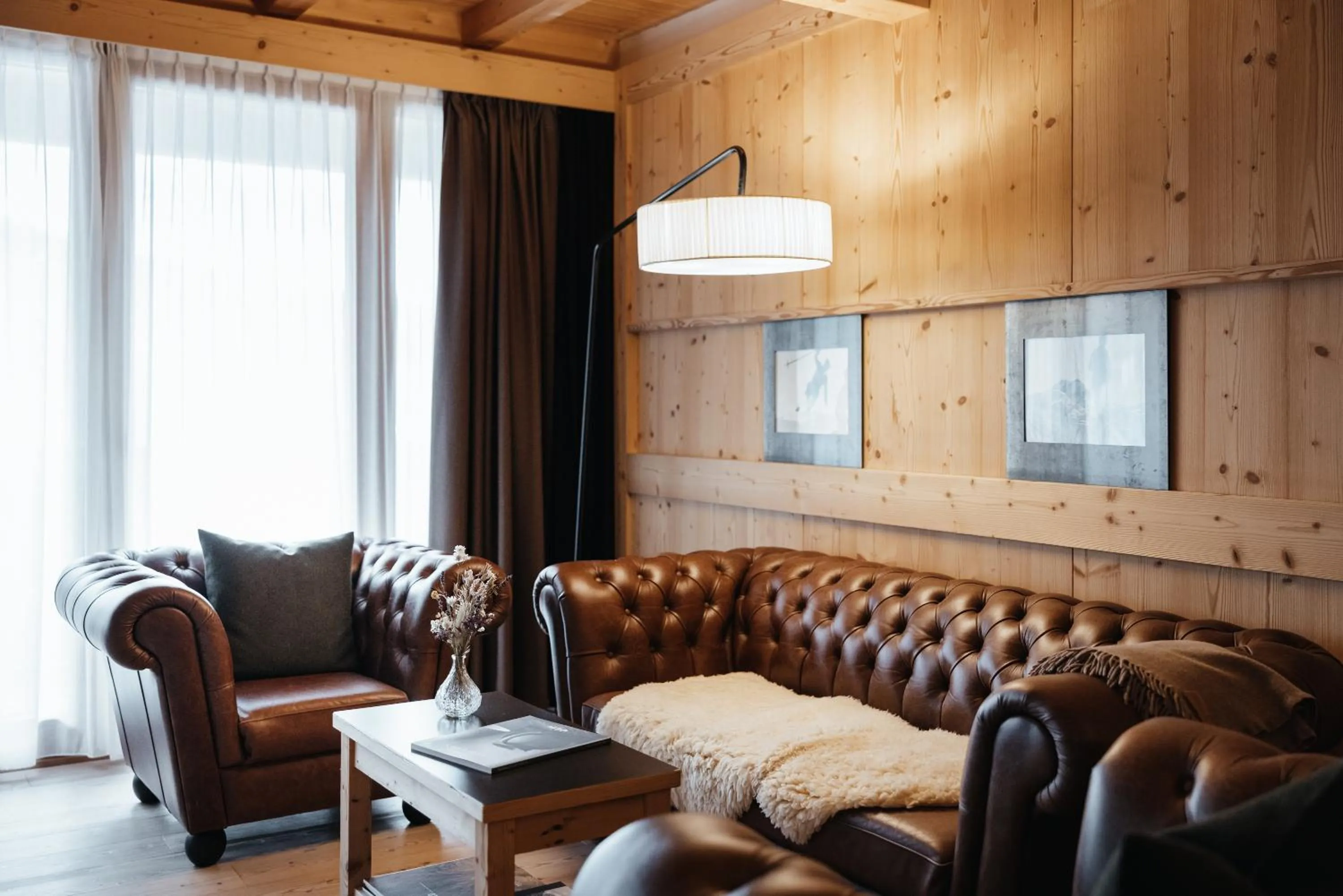 Living room in Lagació Hotel Mountain Residence