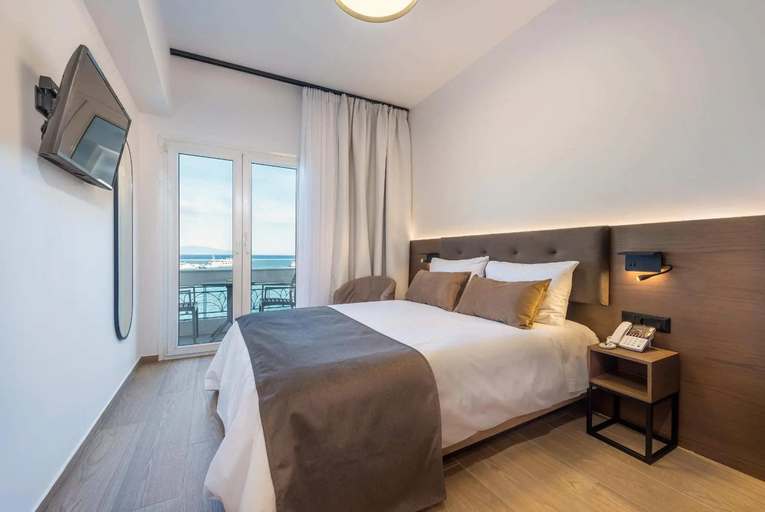 Superior Double or Twin Room with Sea View - single occupancy in Lesvion Hotel Superior Double or Twin Room with Sea View - single occupancy in Lesvion Hotel