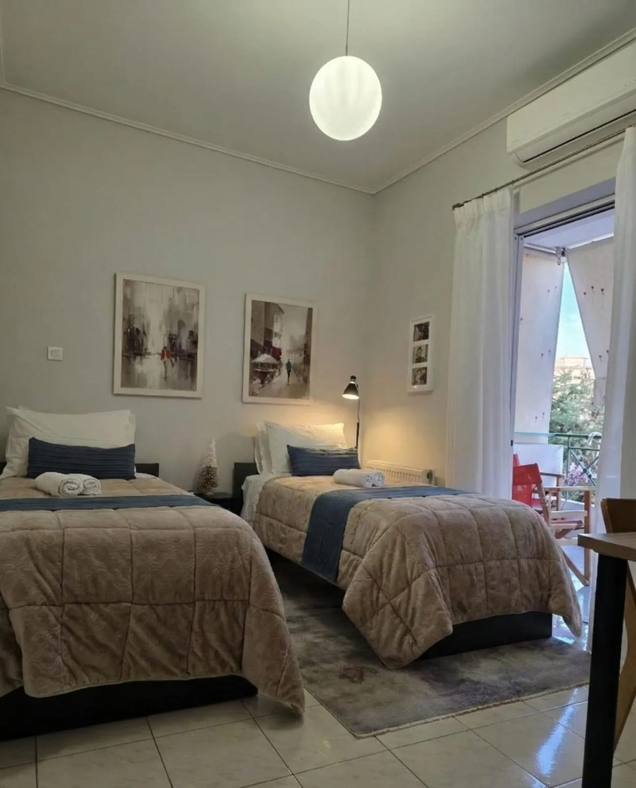 Bed in Apartment studio near Marousi station Athens