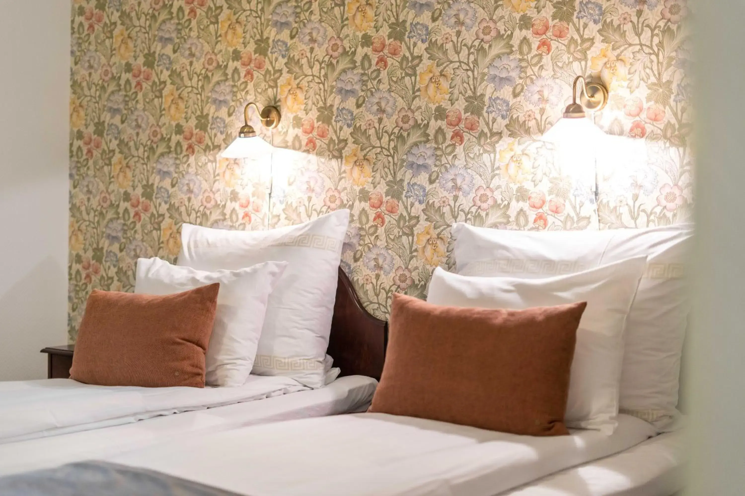 Bed in Kronen Gaard Hotel Bed in Kronen Gaard Hotel