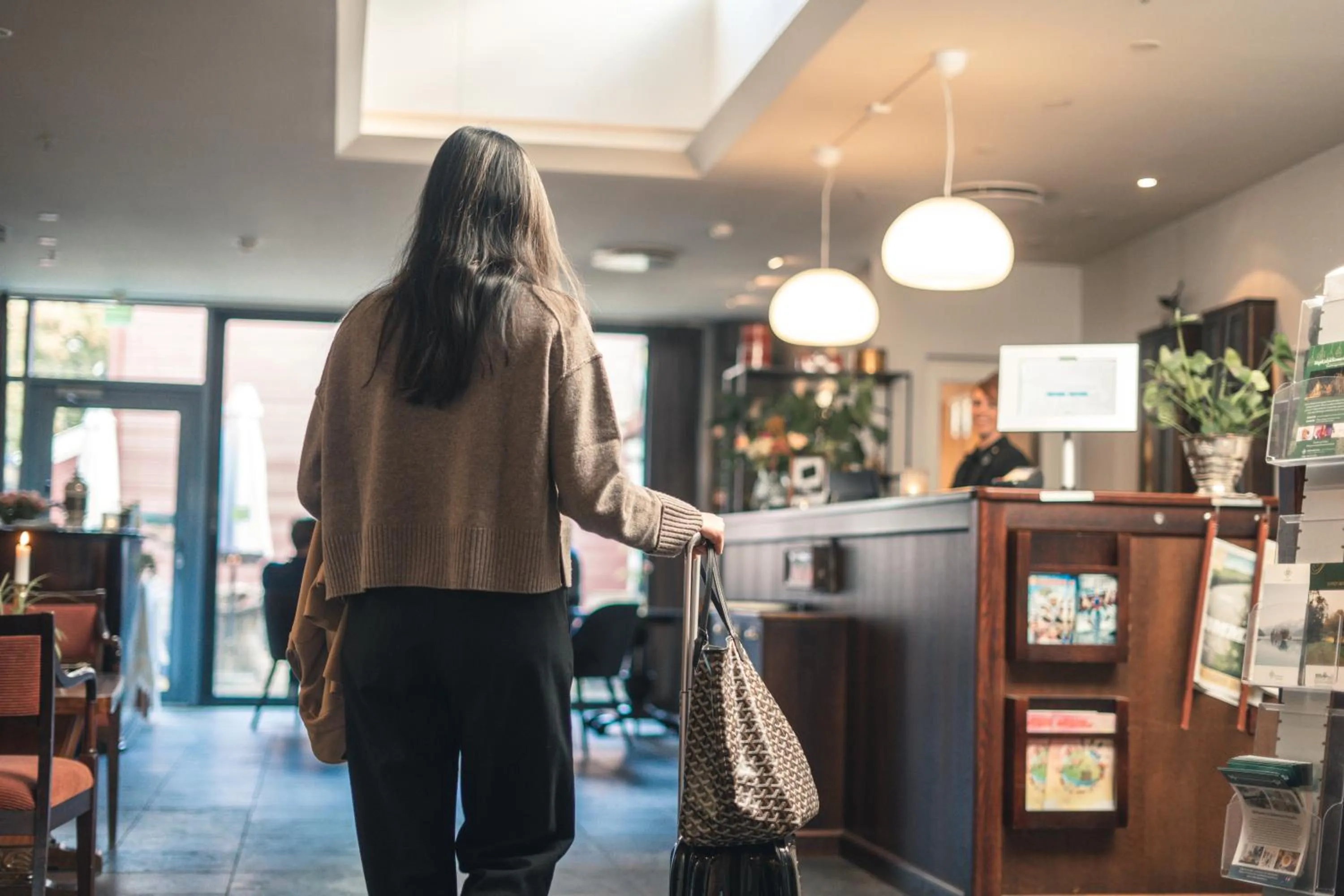 Lobby or reception in Kronen Gaard Hotel