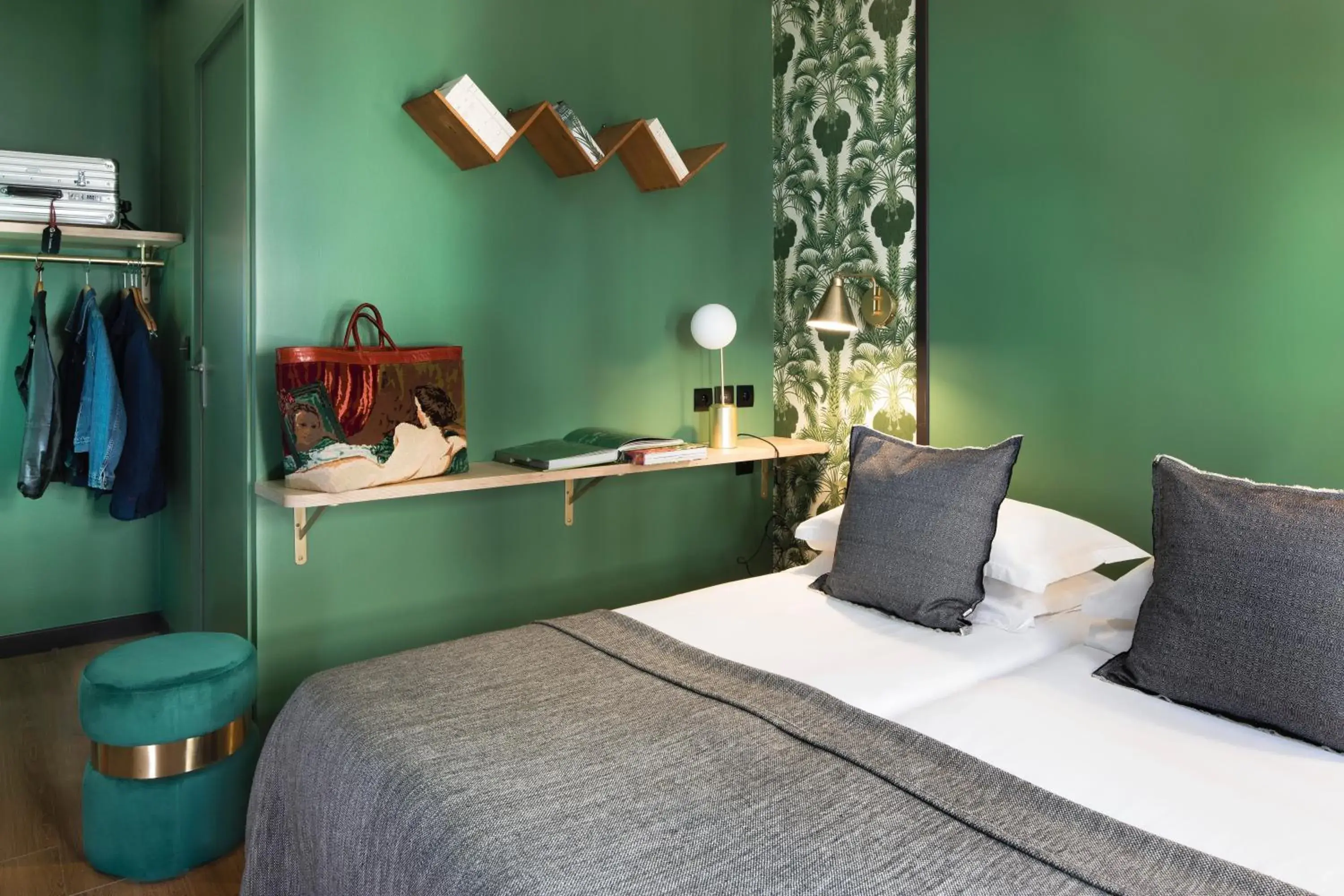 Bed in Hôtel Paris La Fayette Bed in Hôtel Paris La Fayette