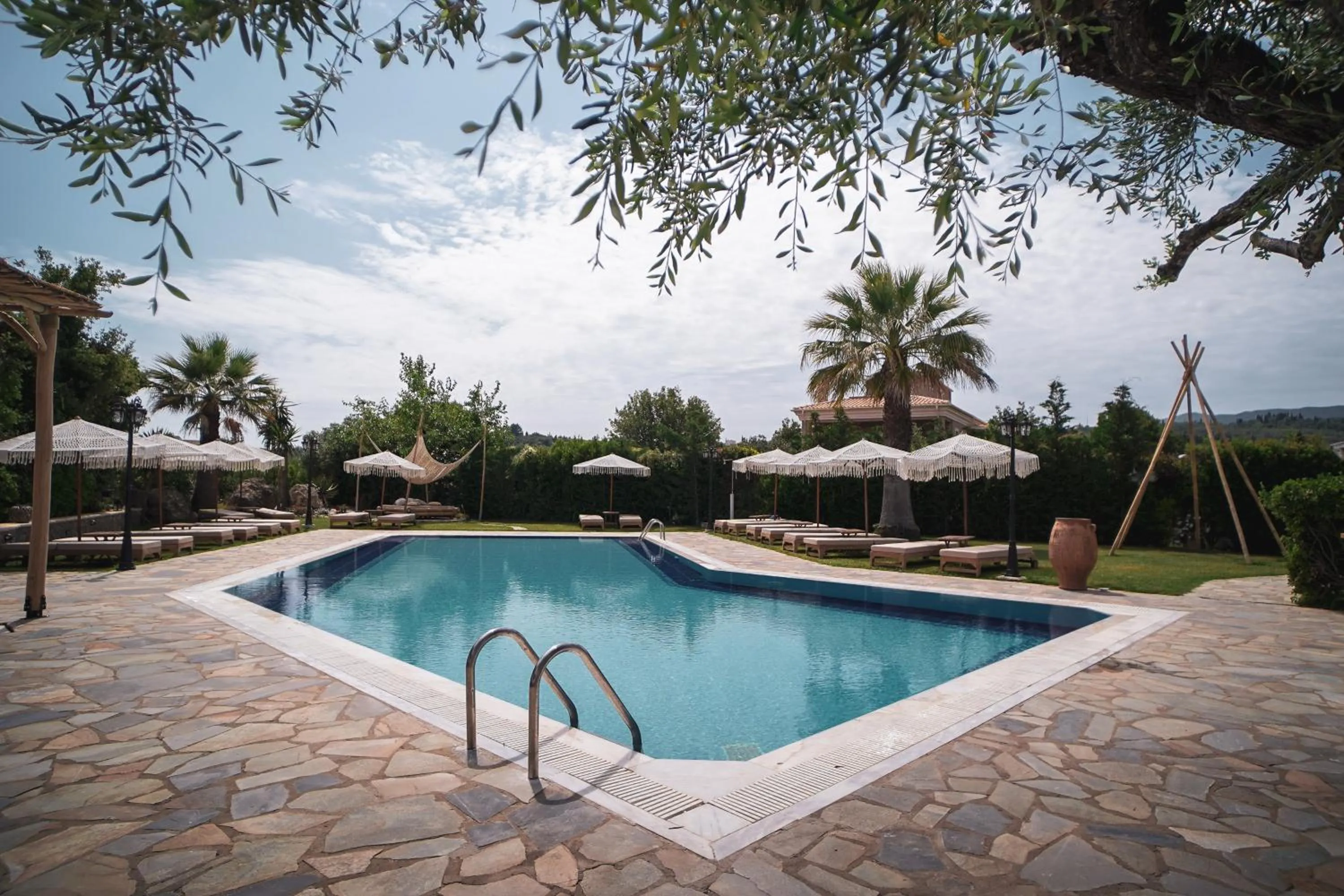 Pool view in Panorama Hideaway