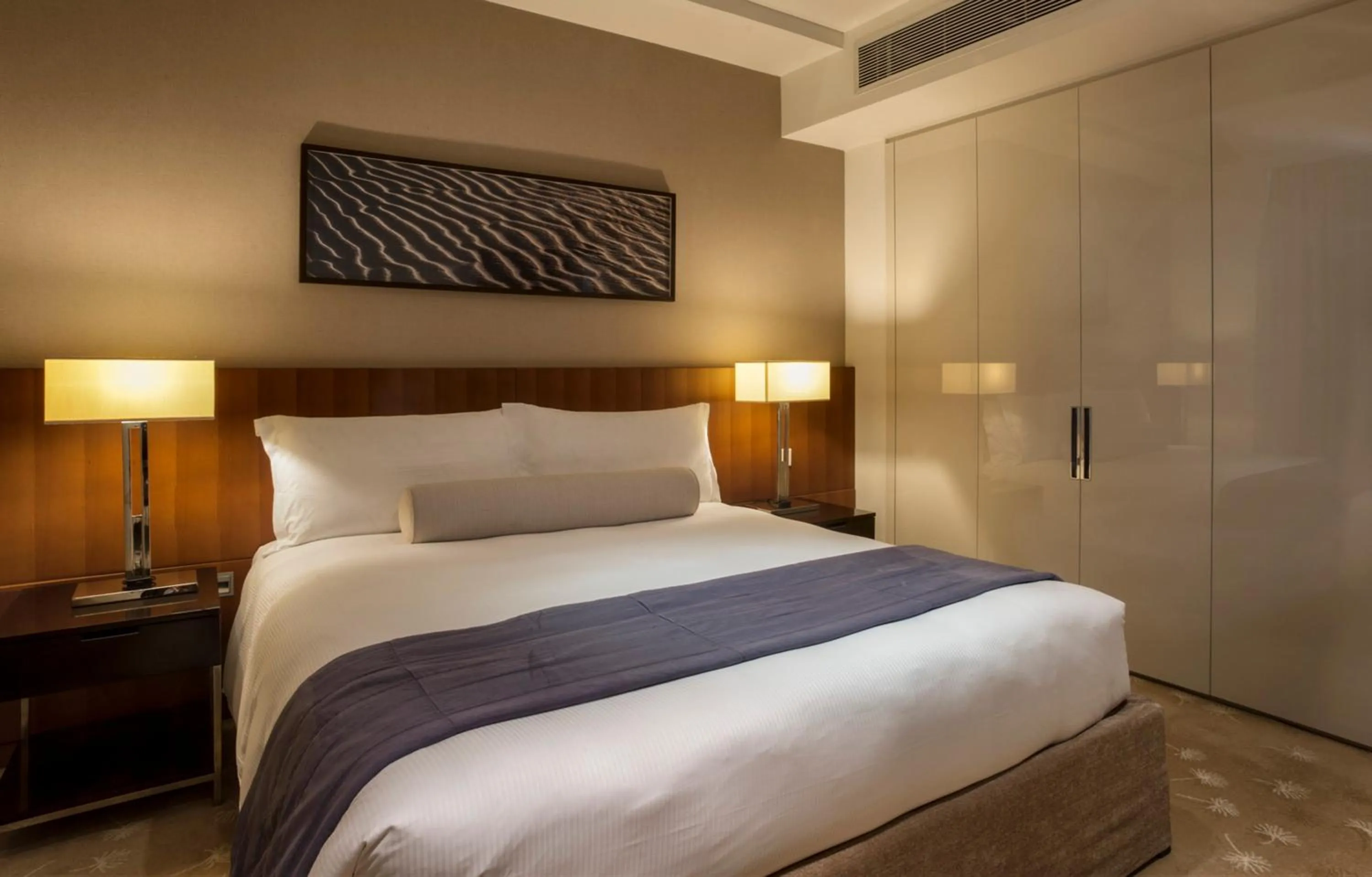 Bedroom, Bed in InterContinental Residence Suites Dubai Festival City by IHG