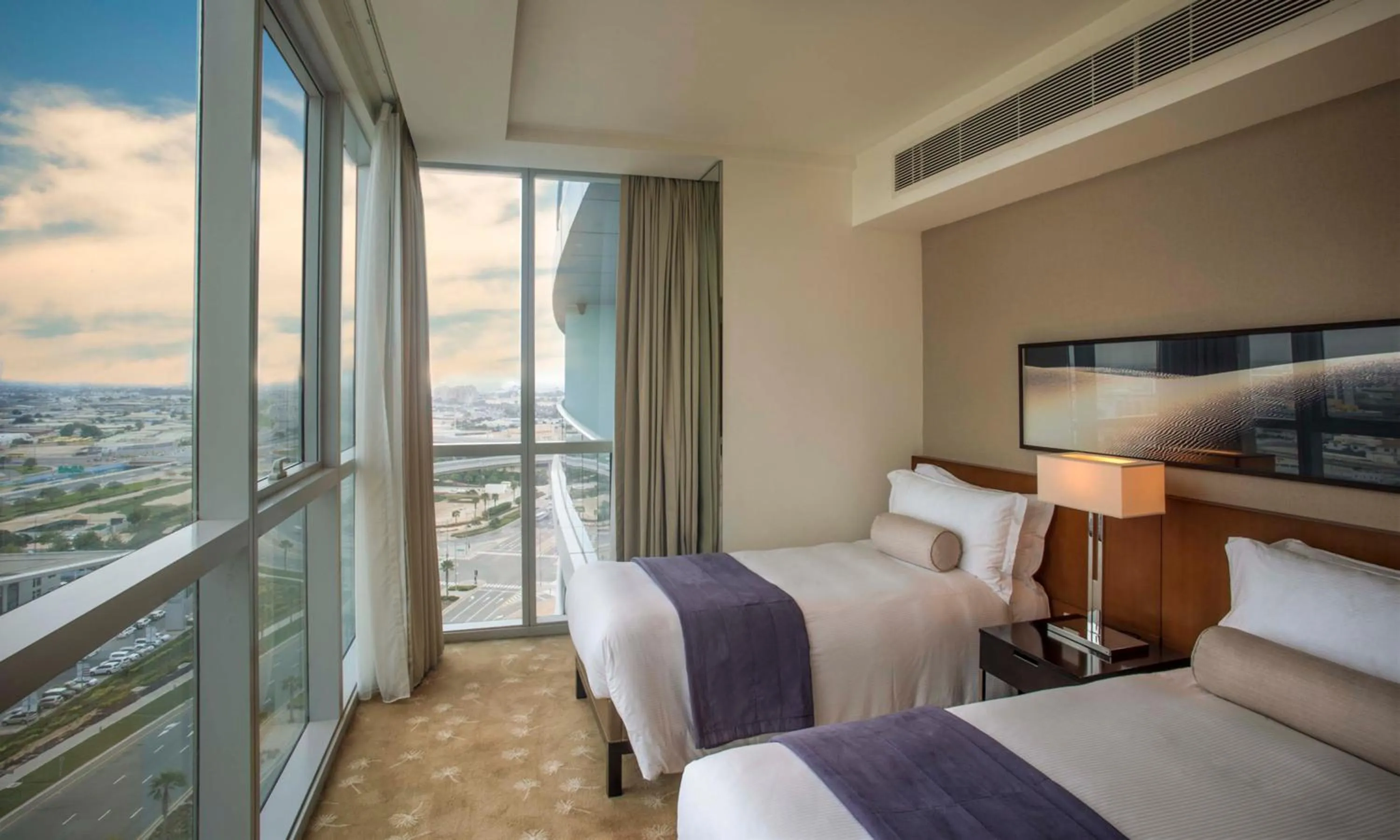 Bedroom, Bed in InterContinental Residence Suites Dubai Festival City by IHG