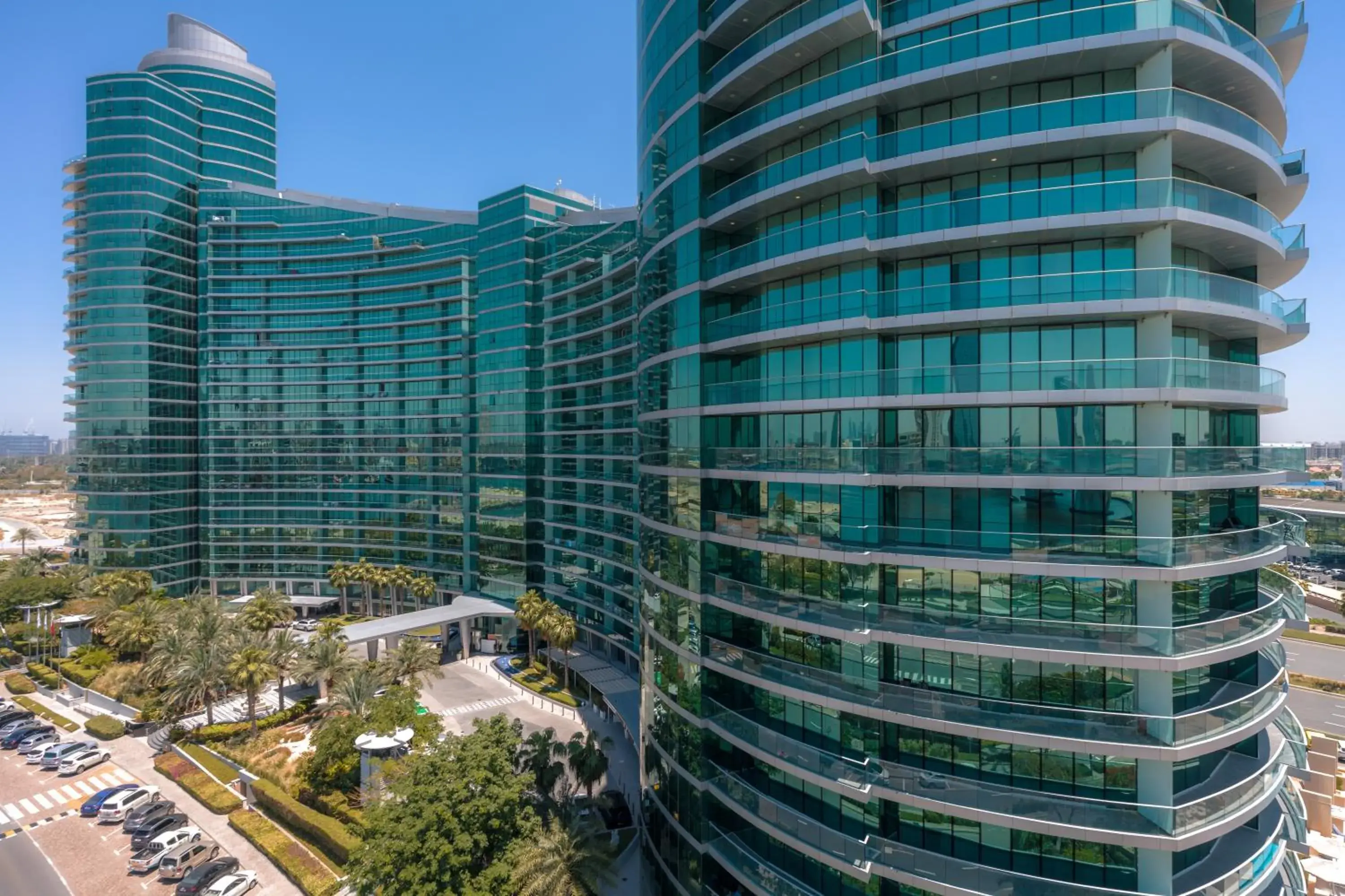 Property building in InterContinental Residence Suites Dubai Festival City by IHG Property building in InterContinental Residence Suites Dubai Festival City by IHG