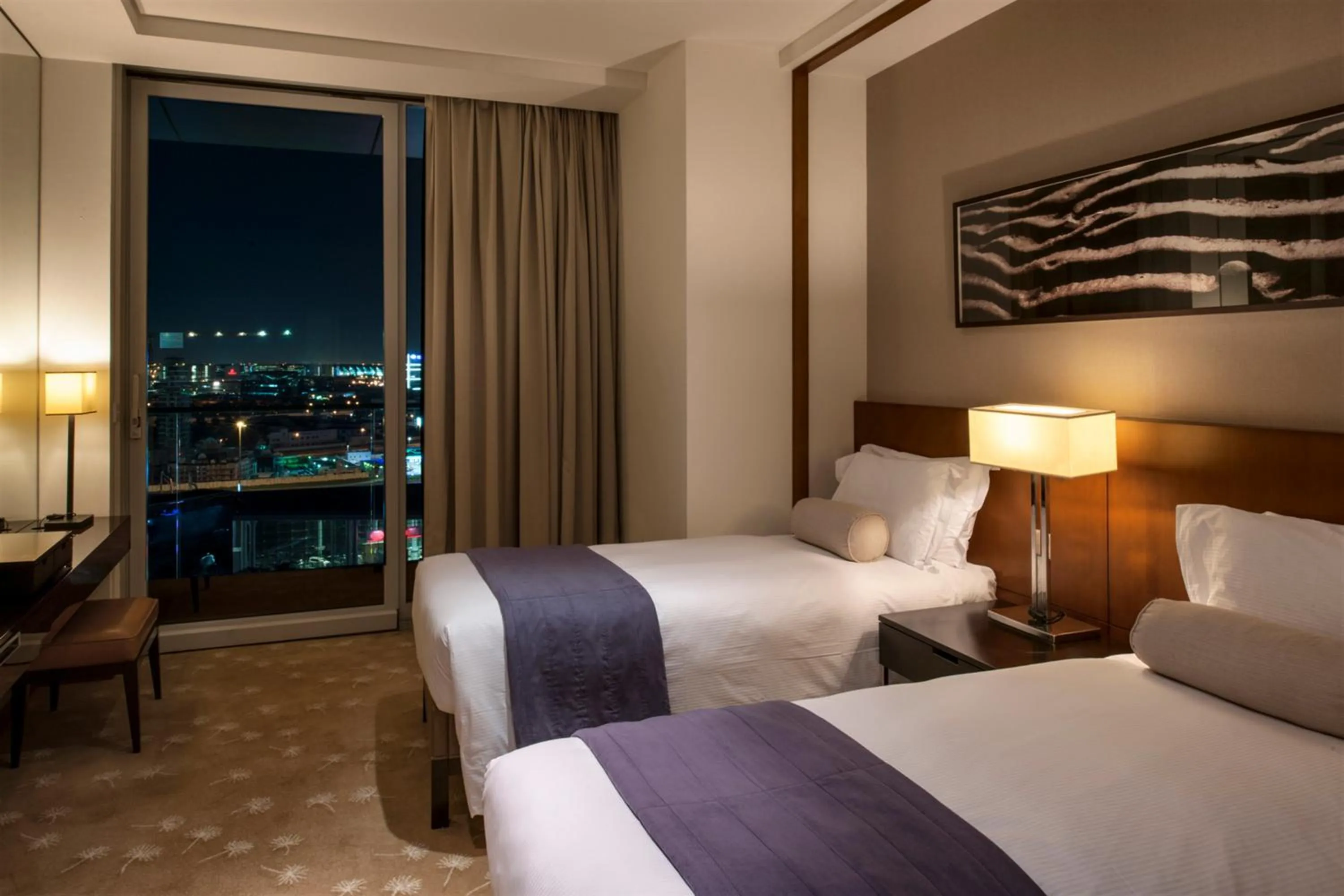 Bedroom, Bed in InterContinental Residence Suites Dubai Festival City by IHG