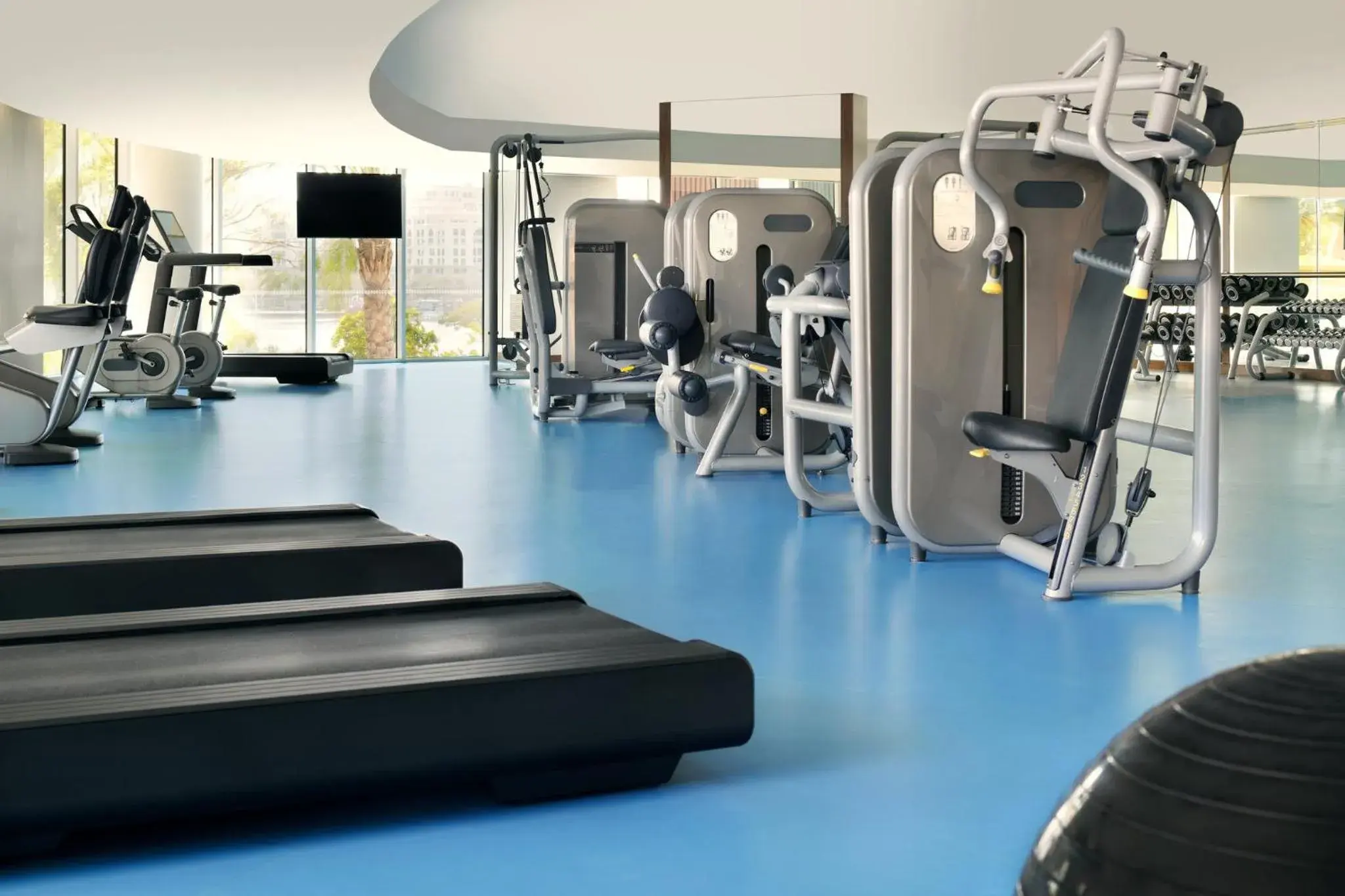 Fitness centre/facilities in InterContinental Residence Suites Dubai Festival City by IHG Fitness centre/facilities in InterContinental Residence Suites Dubai Festival City by IHG