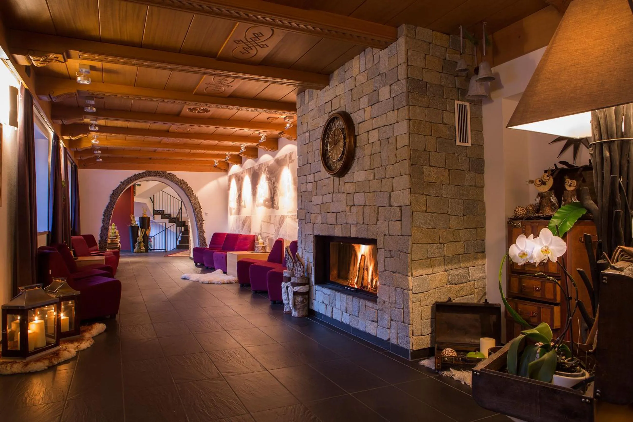 Lobby or reception in Hotel Rezia