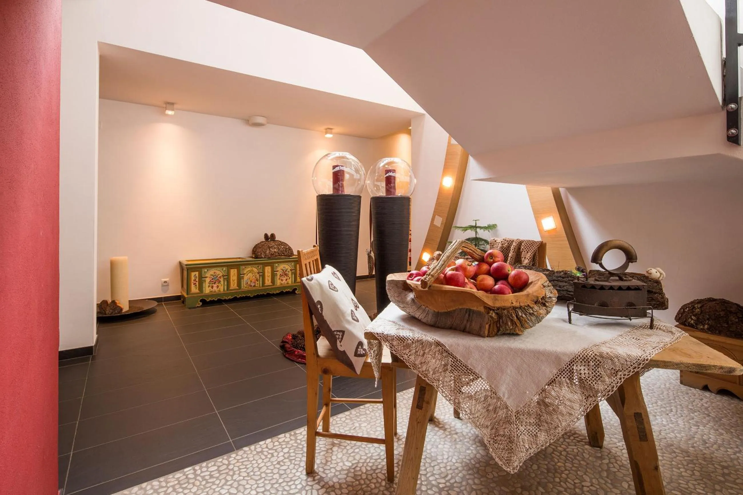 Decorative detail in Hotel Rezia