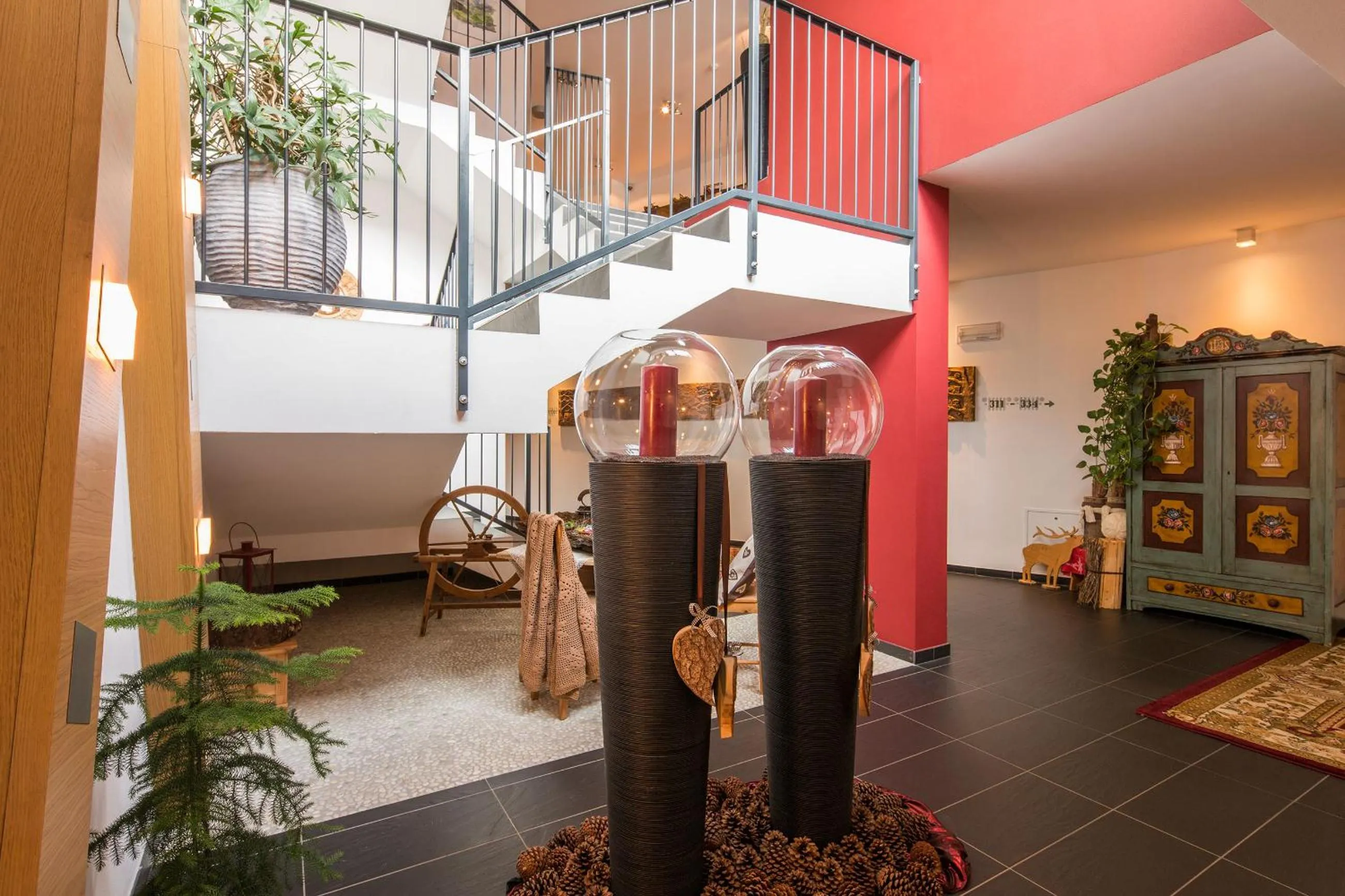 Decorative detail in Hotel Rezia