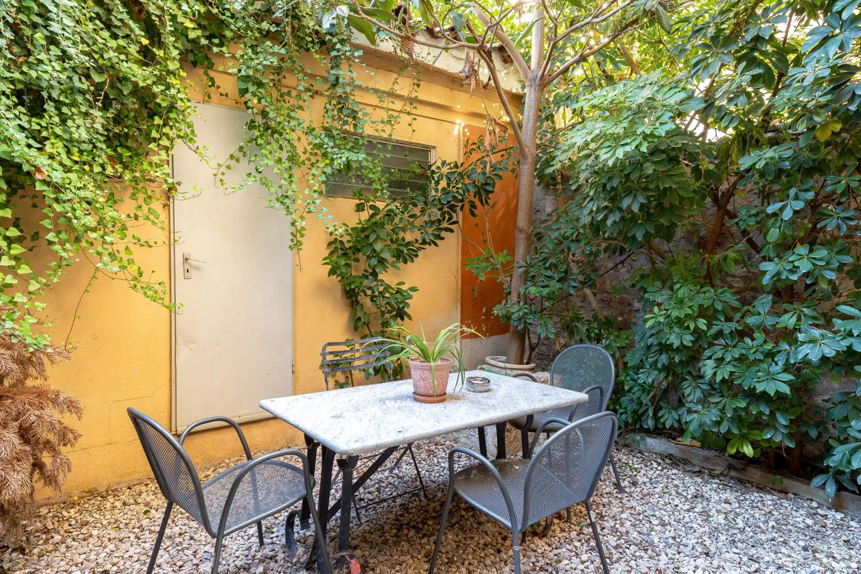 Garden in Hotel Byron