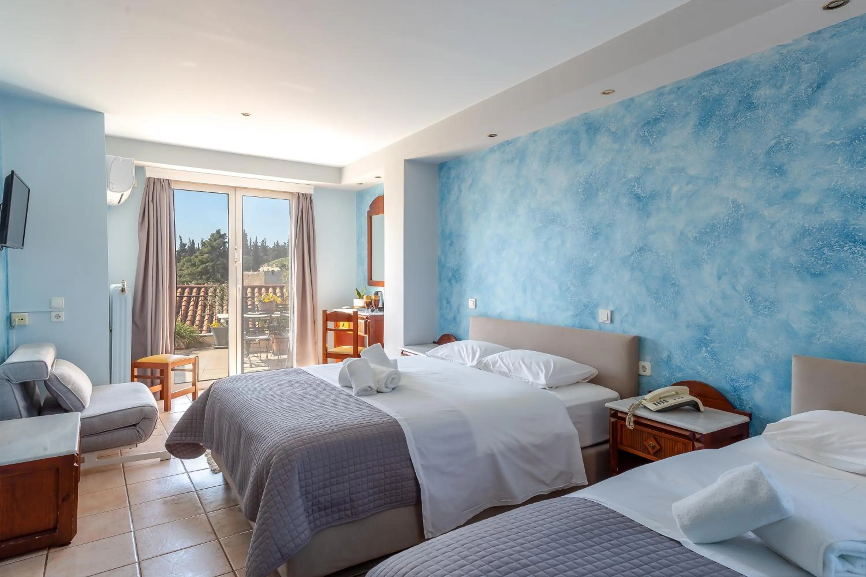 Bedroom, Bed in Hotel Byron