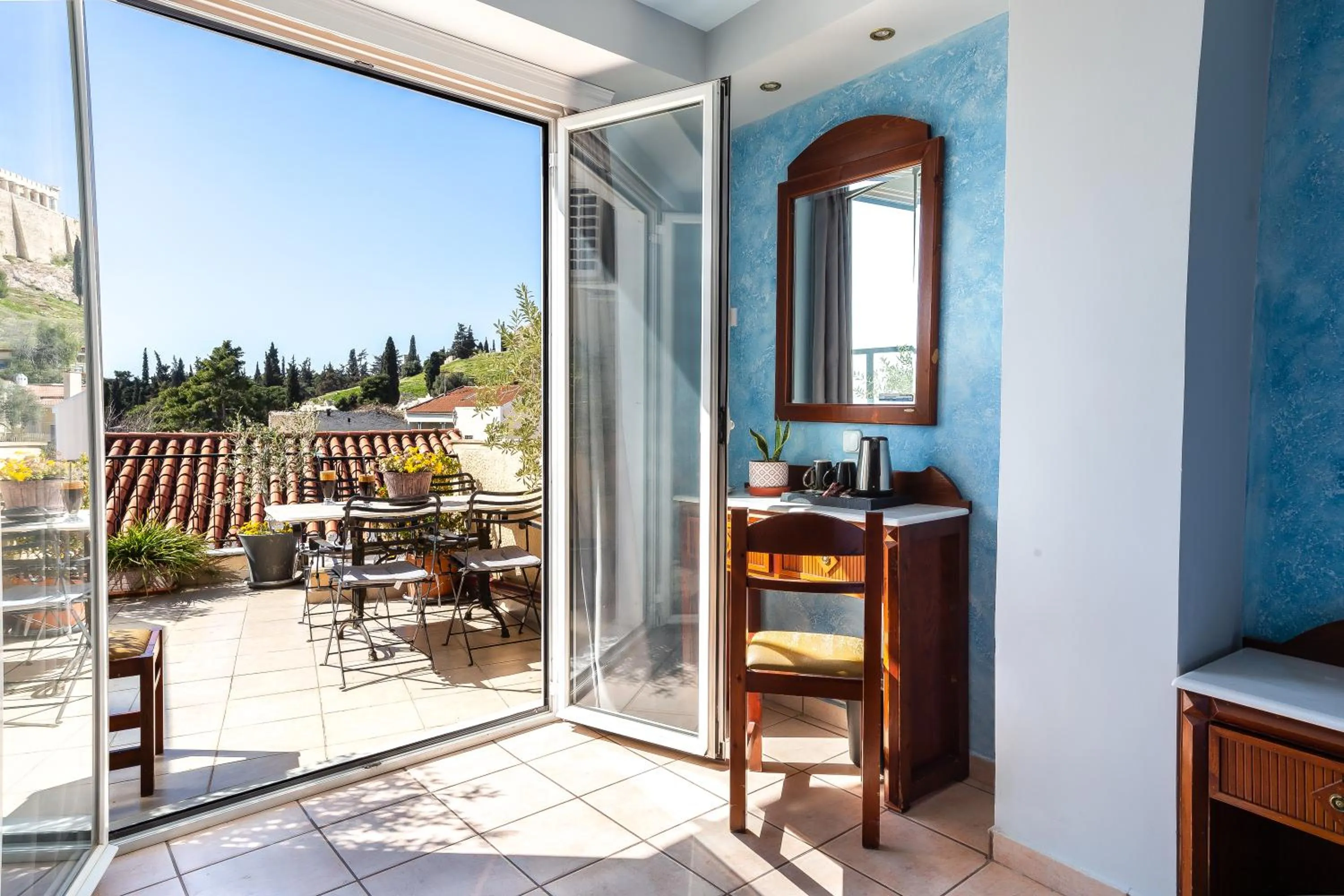 Balcony/Terrace in Hotel Byron