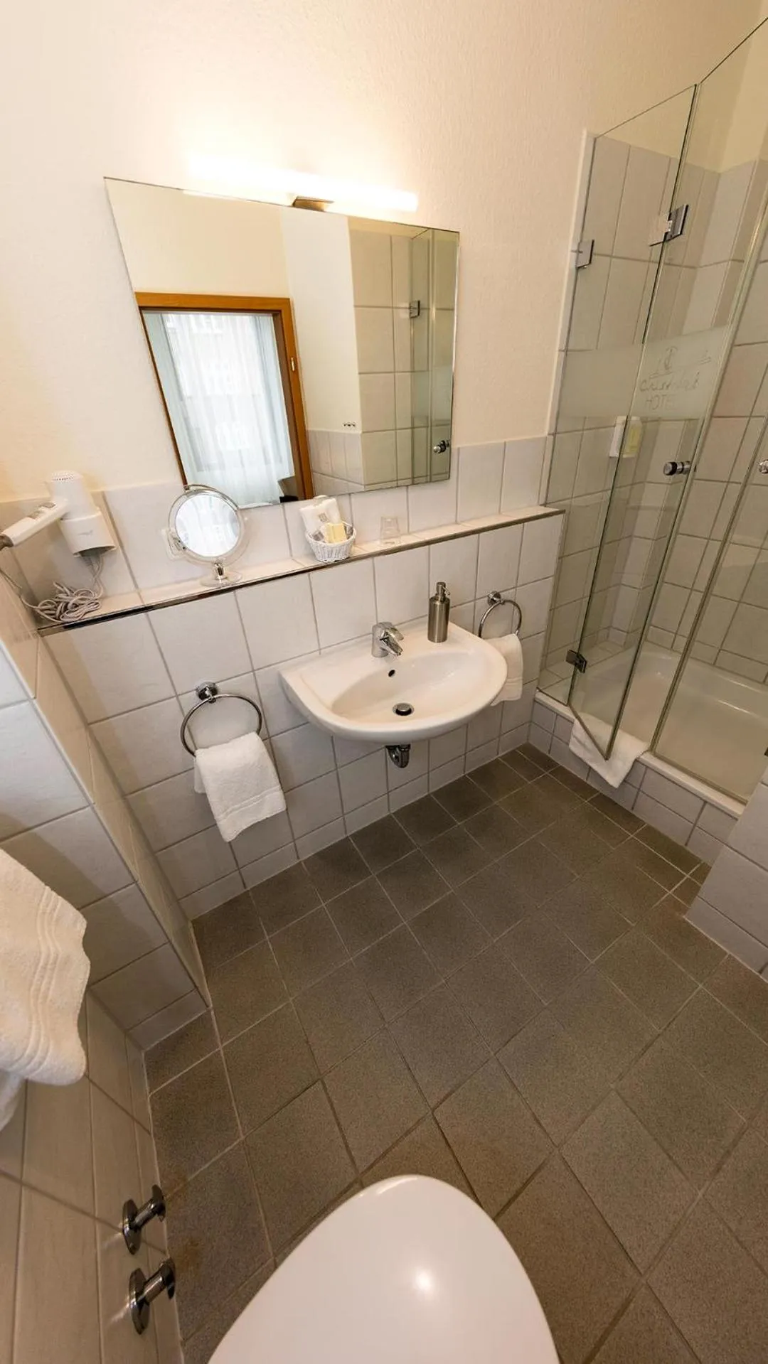 Bathroom in Hotel Cristobal