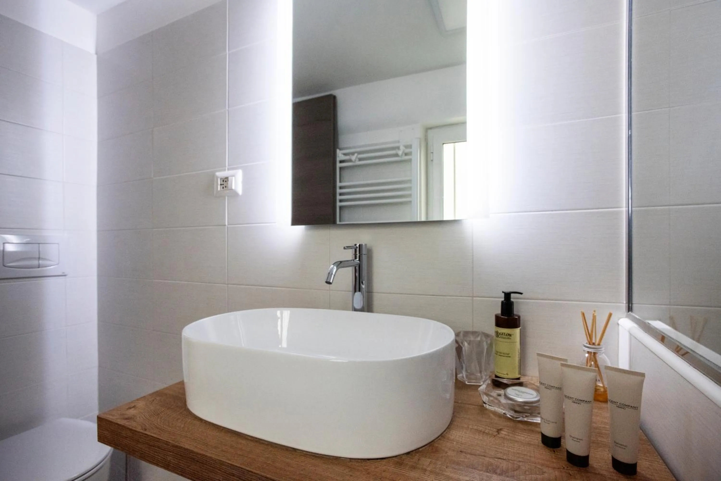 Bathroom in Argentina apartment Roof View