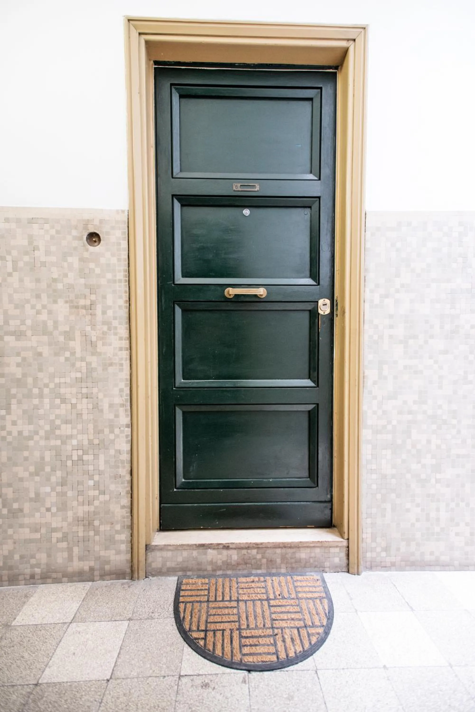 Facade/entrance in Argentina apartment Roof View